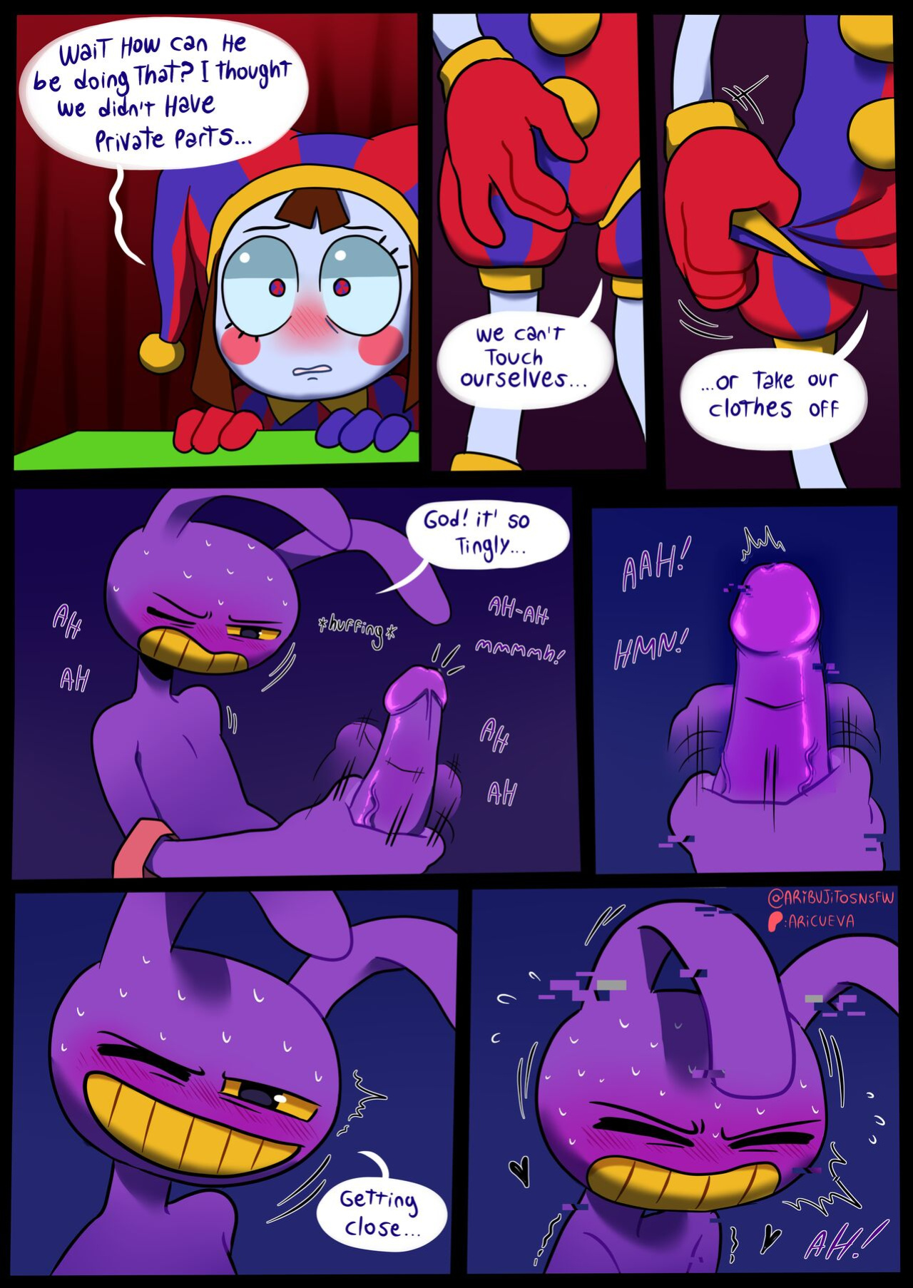[Aricueva] Jax's Secret(The Amazing Digital Circus)