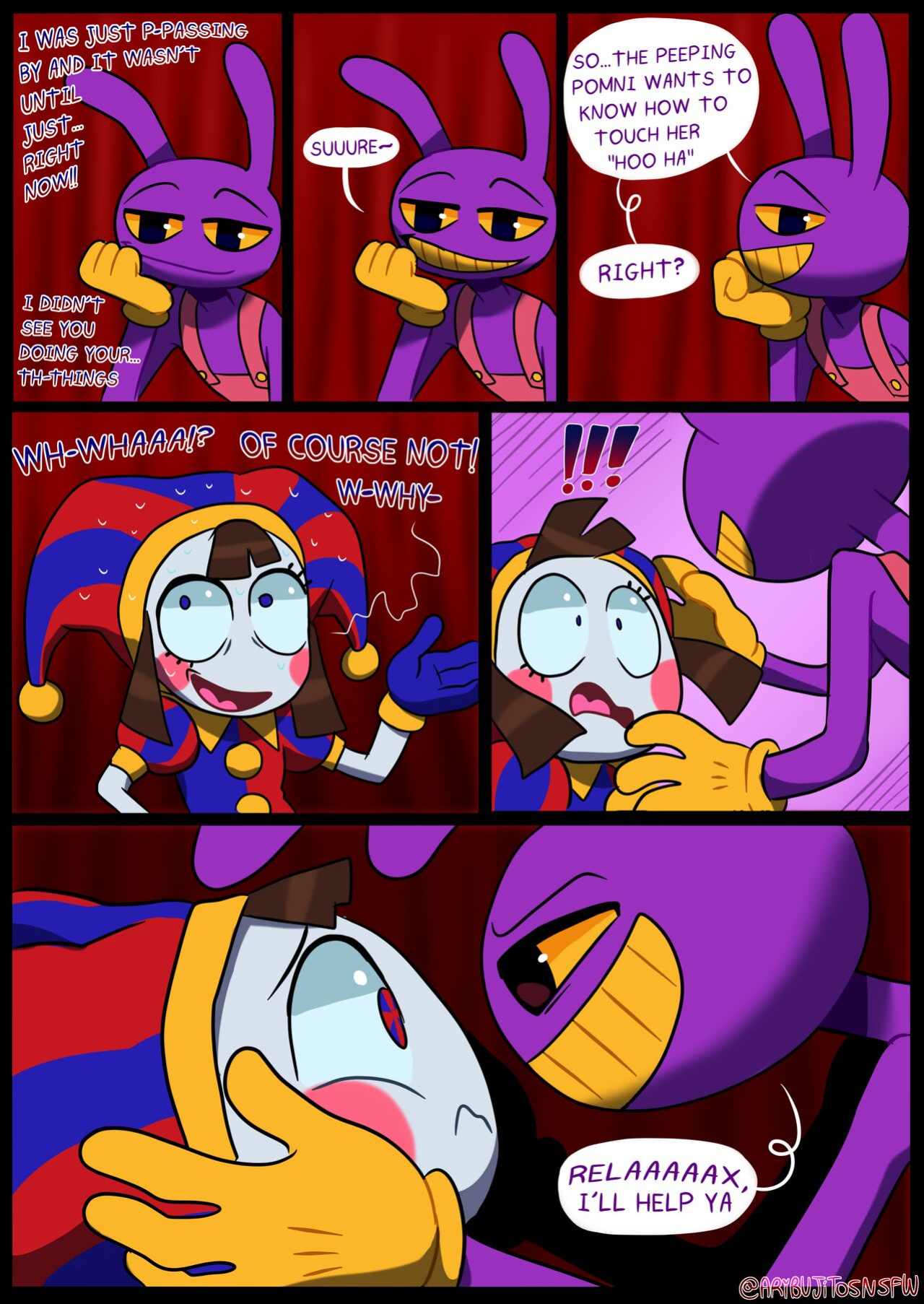[Aricueva] Jax's Secret(The Amazing Digital Circus)
