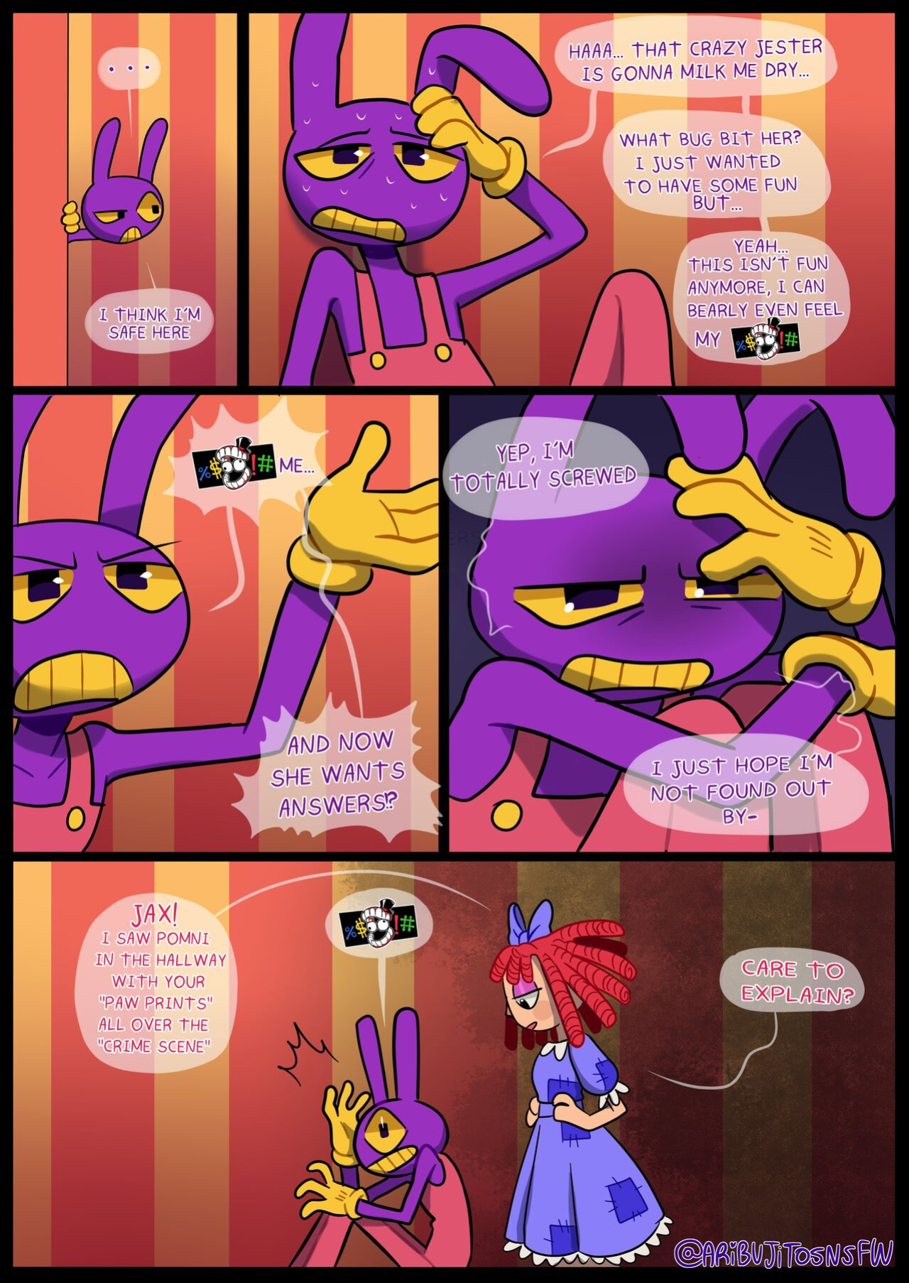 [Aricueva] Jax's Secret(The Amazing Digital Circus)