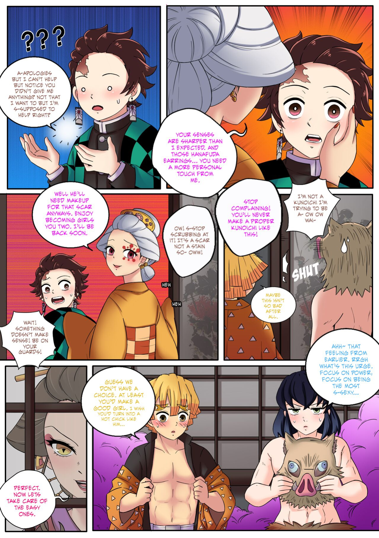 [MayiTGu & MeowWithMe] Demon Slayer | Kimetsu No Yaiba: Red Light District