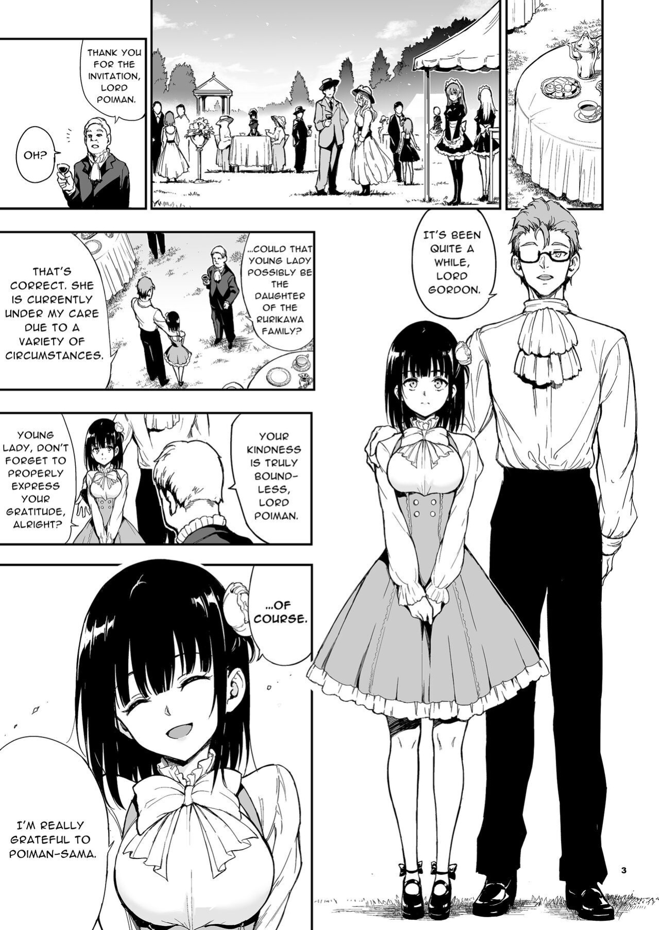 [Kyockcho] Maid Education: Fallen Aristocrat Rurikawa Tsubaki Chapter 5