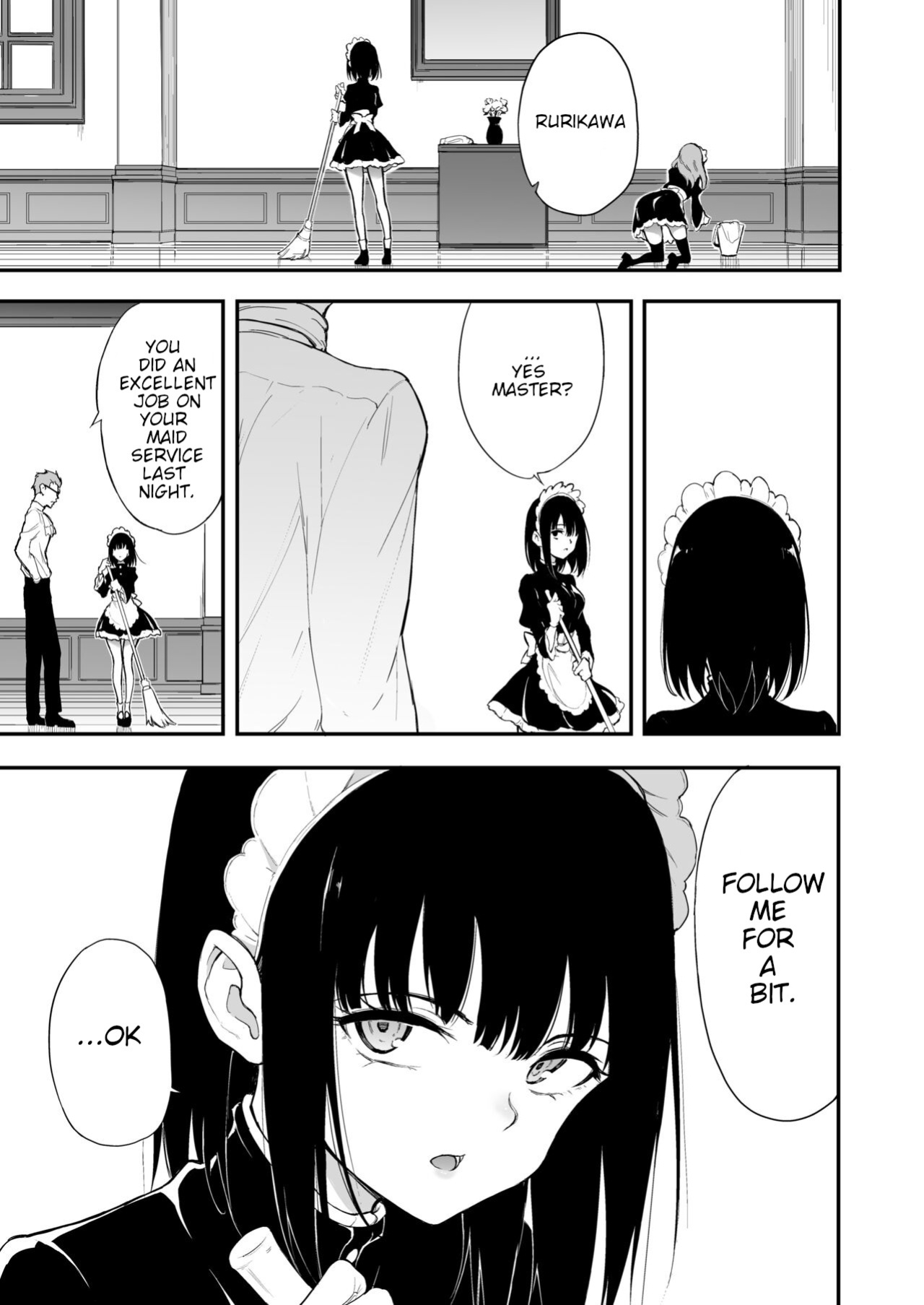 [Kyockcho] Maid Education: Fallen Aristocrat Rurikawa Tsubaki Chapter 3