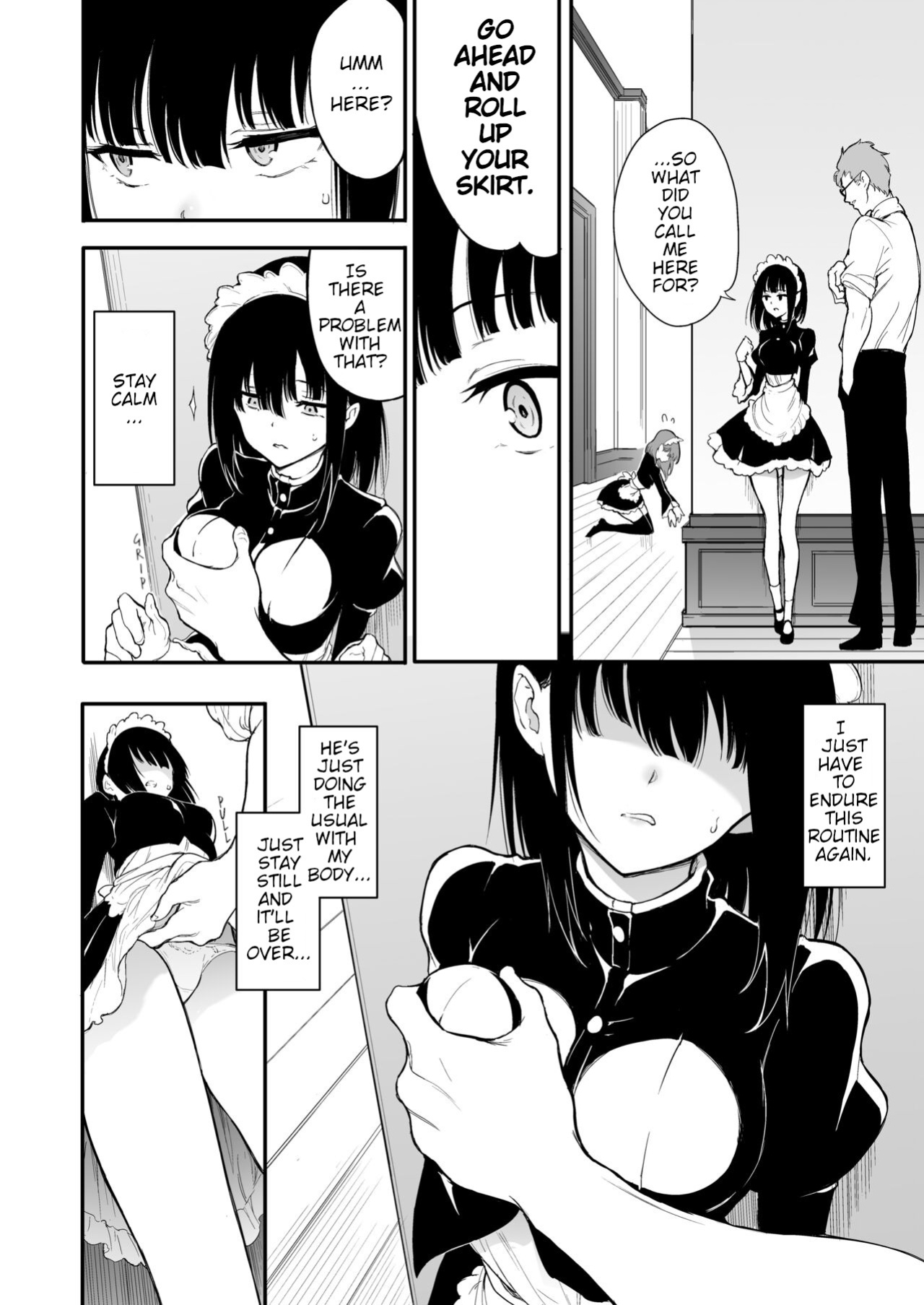 [Kyockcho] Maid Education: Fallen Aristocrat Rurikawa Tsubaki Chapter 3