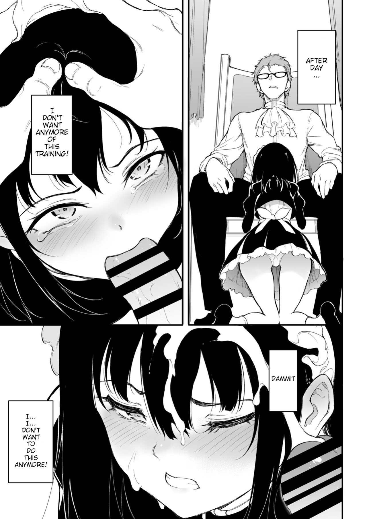 [Kyockcho] Maid Education: Fallen Aristocrat Rurikawa Tsubaki Chapter 3