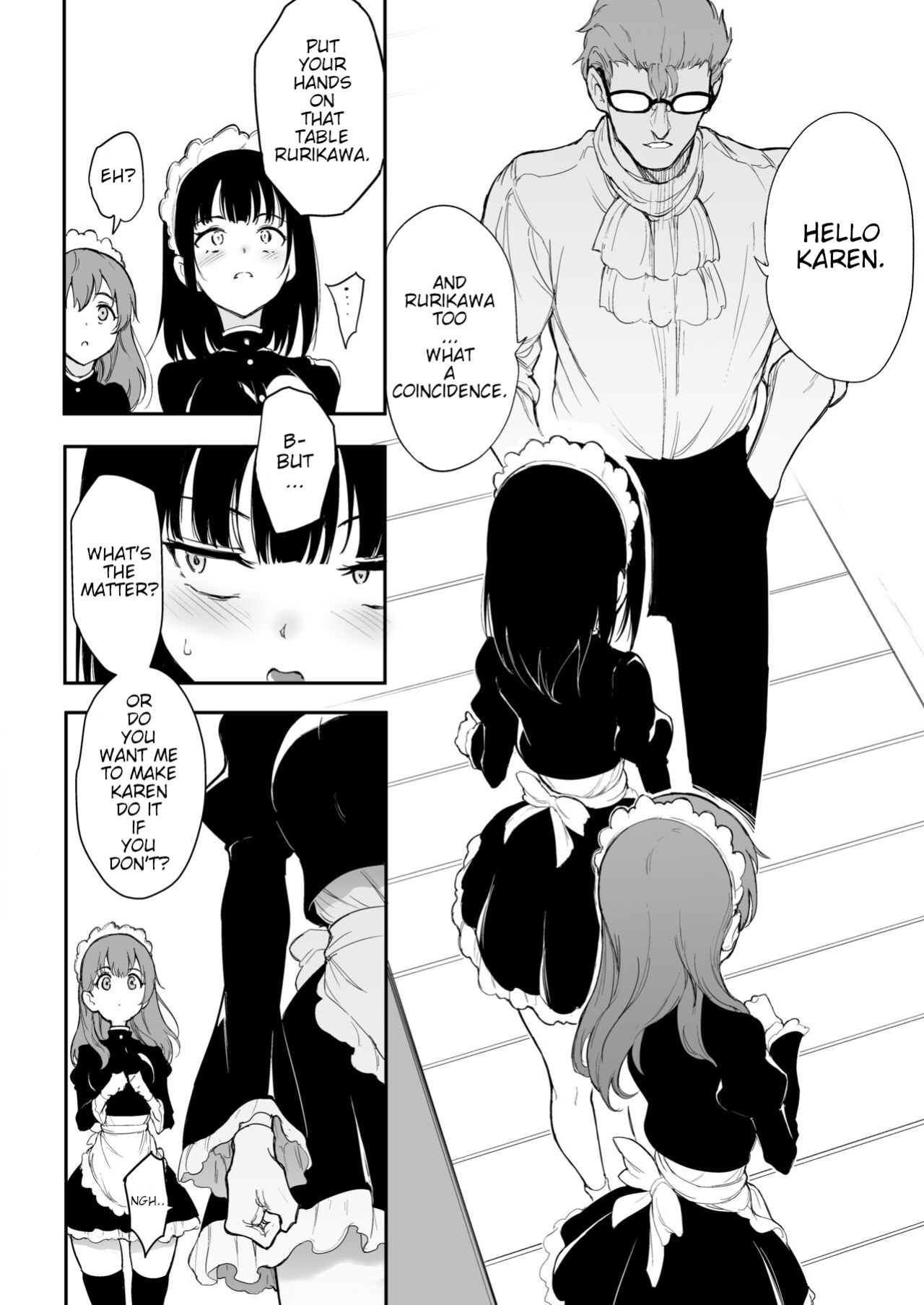 [Kyockcho] Maid Education: Fallen Aristocrat Rurikawa Tsubaki Chapter 3