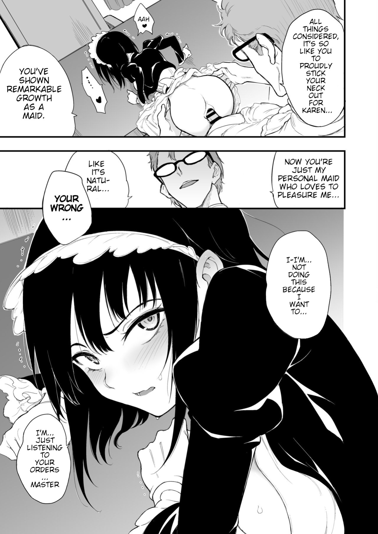 [Kyockcho] Maid Education: Fallen Aristocrat Rurikawa Tsubaki Chapter 3