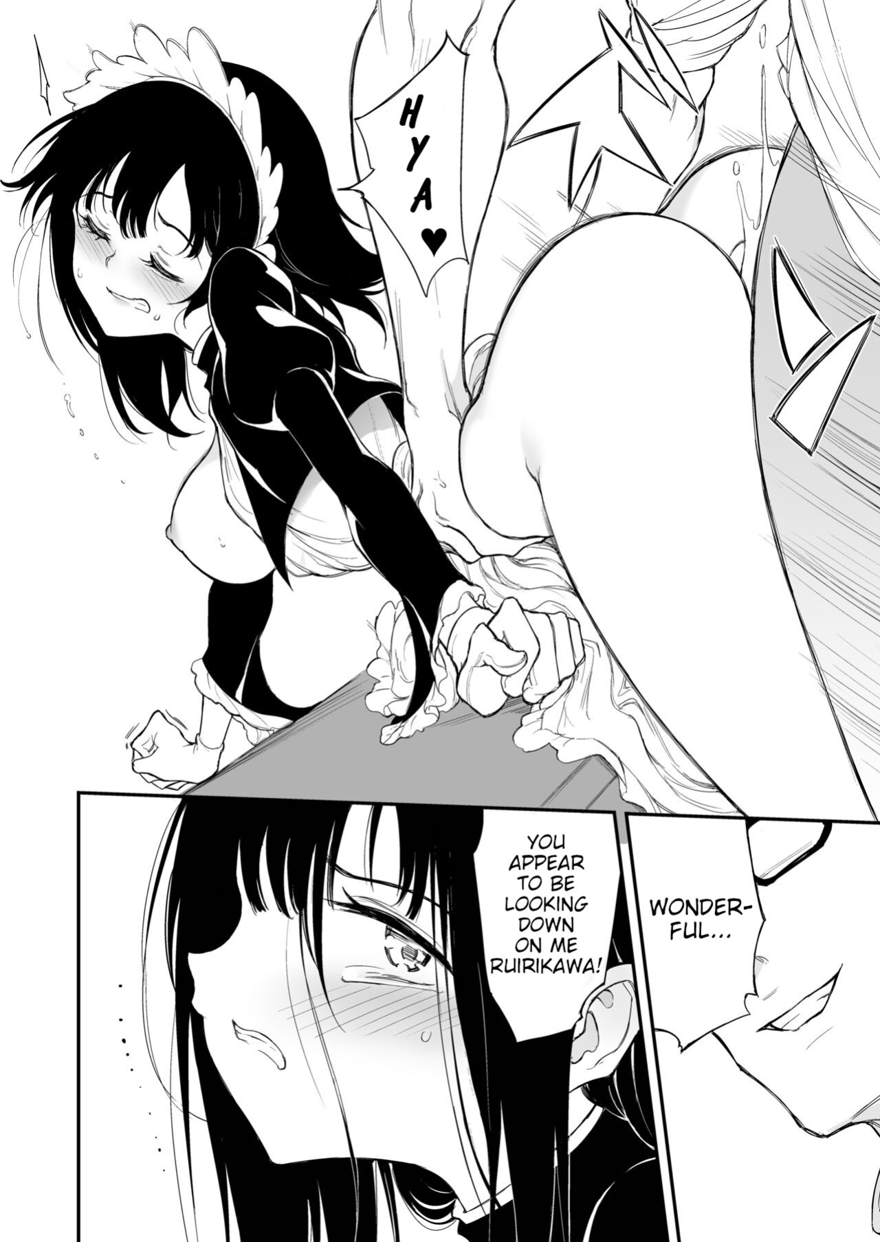 [Kyockcho] Maid Education: Fallen Aristocrat Rurikawa Tsubaki Chapter 3
