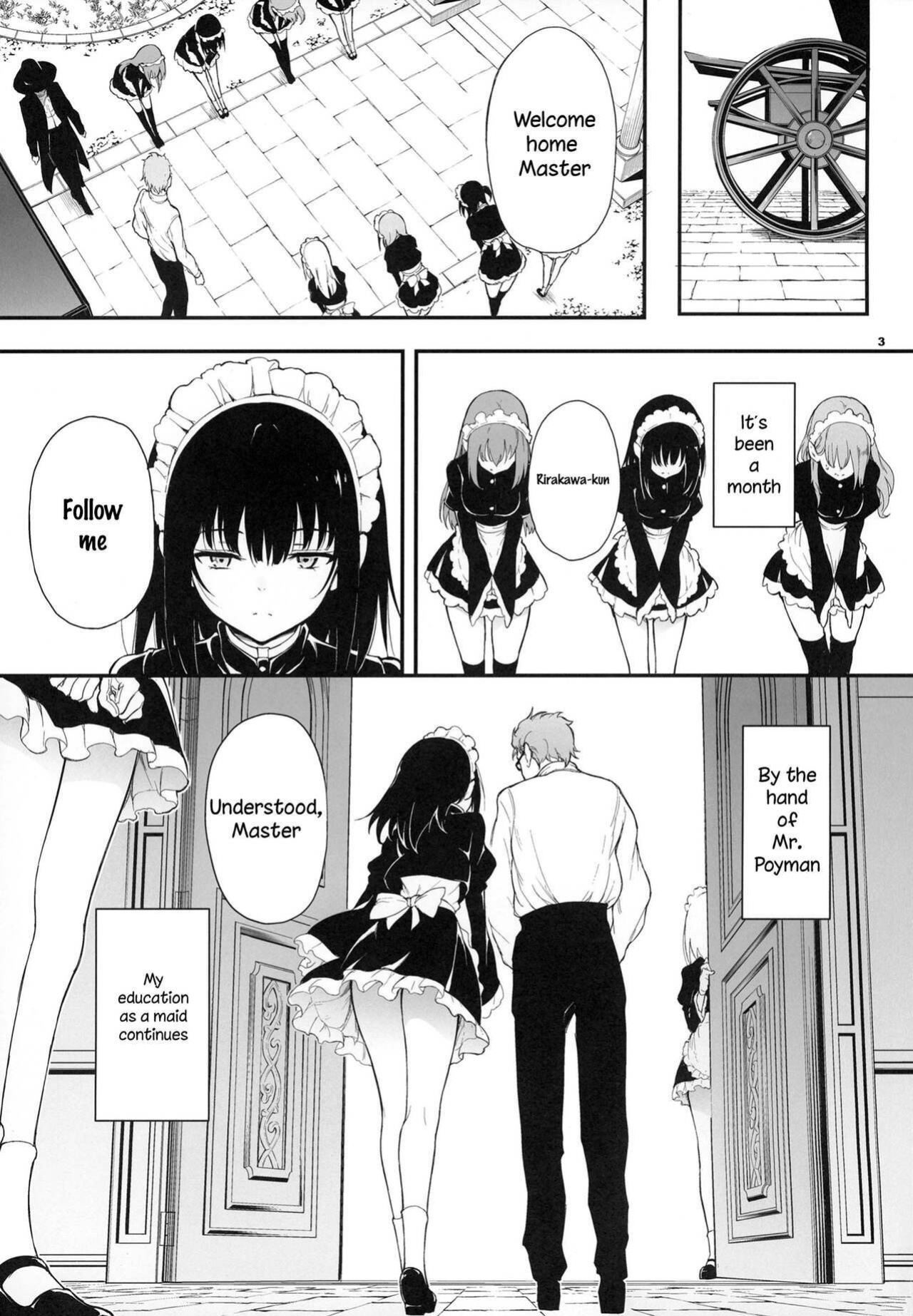 [Kyockcho] Maid Education: Fallen Aristocrat Rurikawa Tsubaki Chapter 2