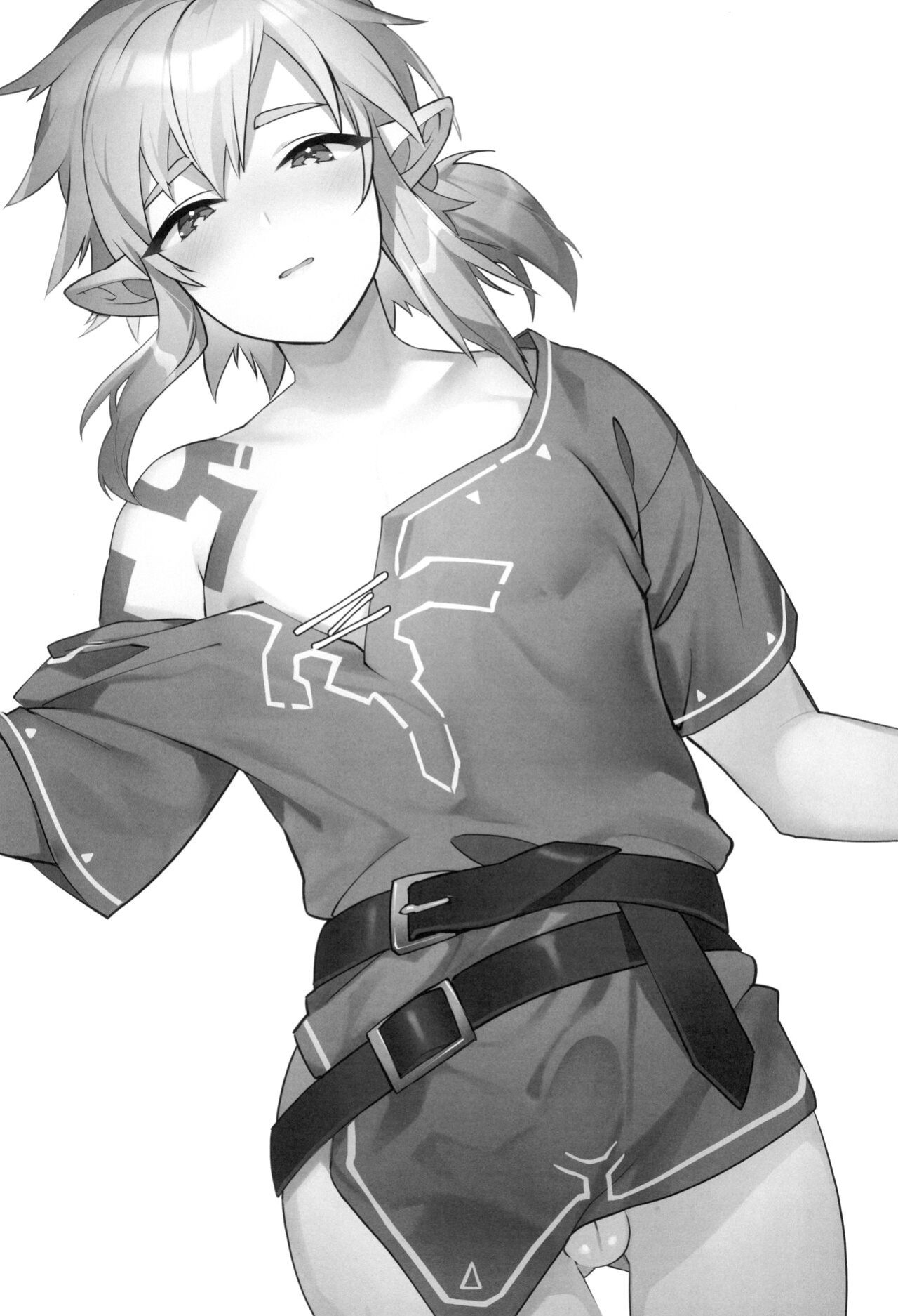 (C102) [Ash wing (Makuro)] Konran Yuusha | The Legend of Link: Skyward "Sword" (The Legend of Zelda: Breath of the Wild) [Pub Faggots]