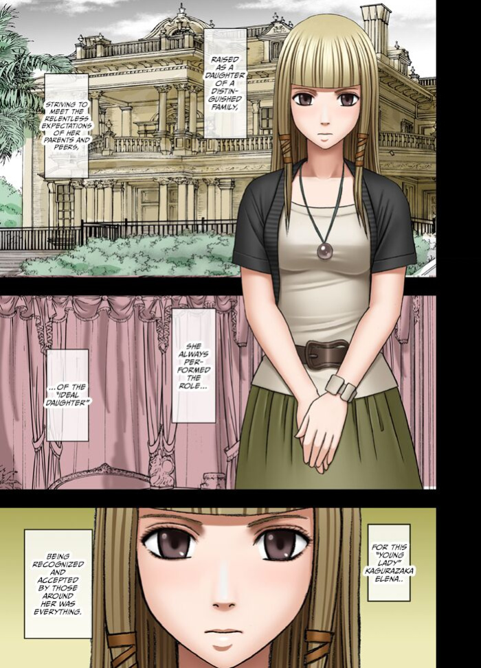 [Crimson Comics (Crimson)] Manbiki Musume ni Seisai wo [ENG]