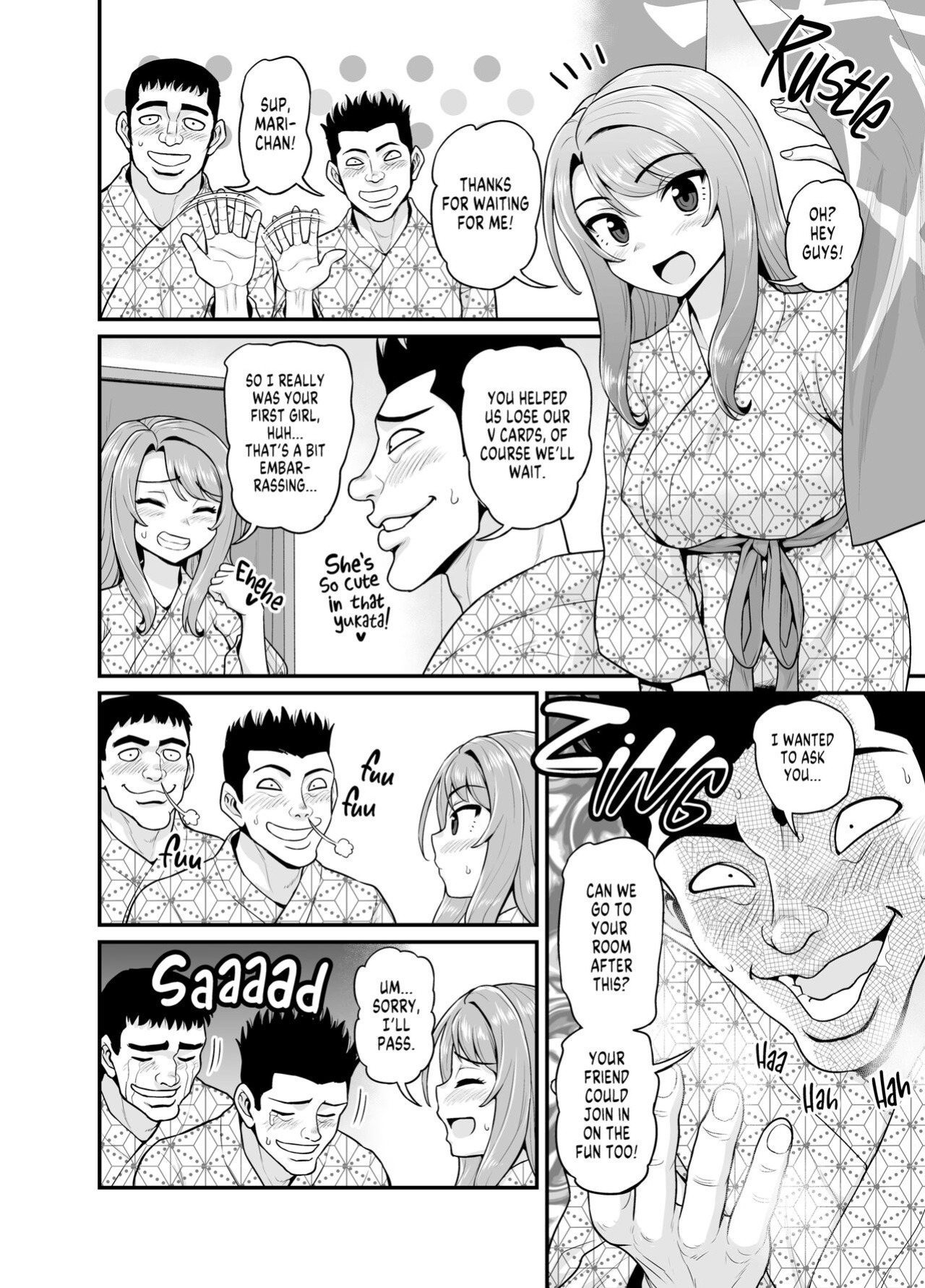 [Gachonjirou] Getting it On With Your Gaming Buddy at the Hot Spring NTRVer. {FUDEORS}