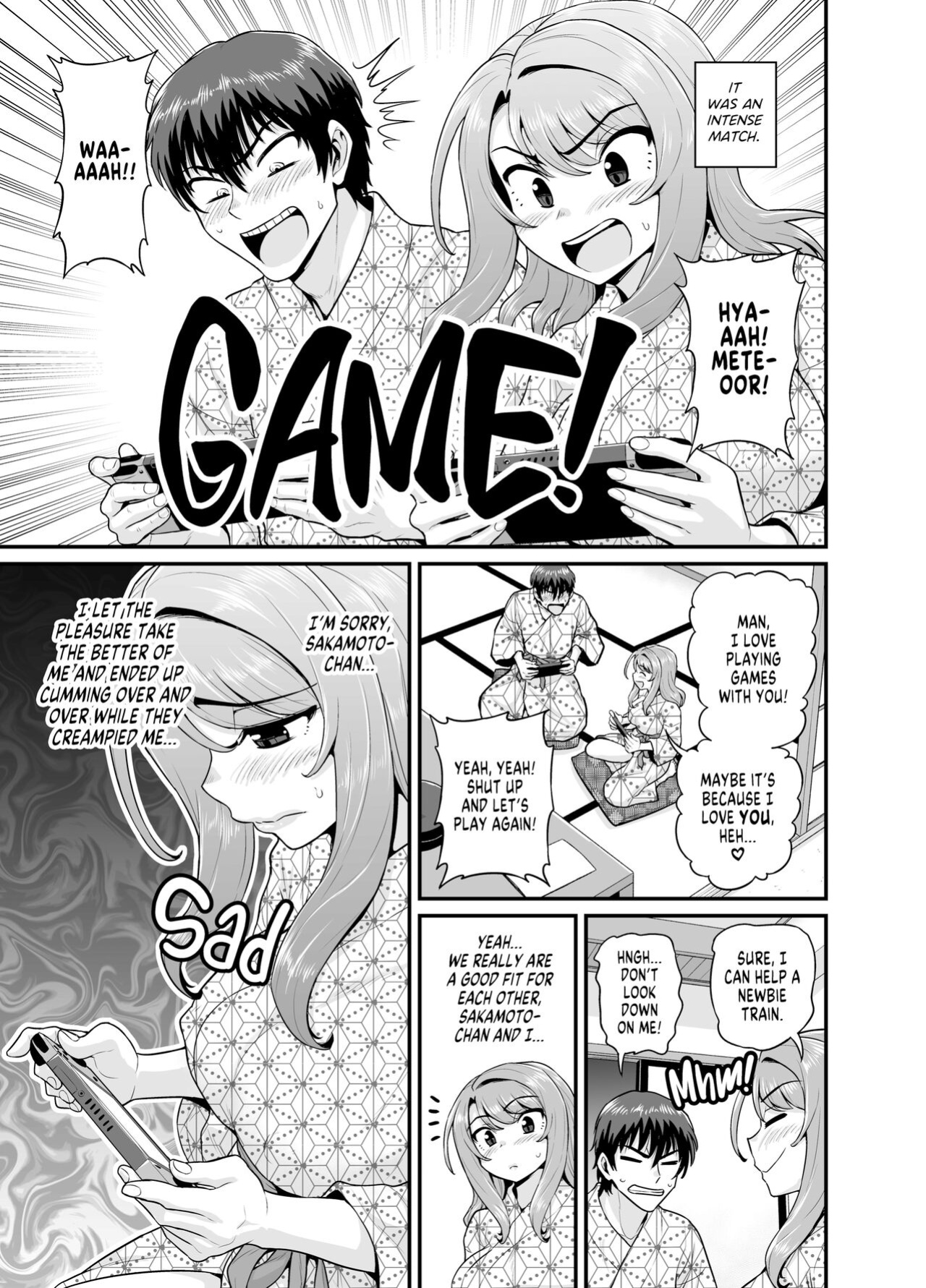 [Gachonjirou] Getting it On With Your Gaming Buddy at the Hot Spring NTRVer. {FUDEORS}
