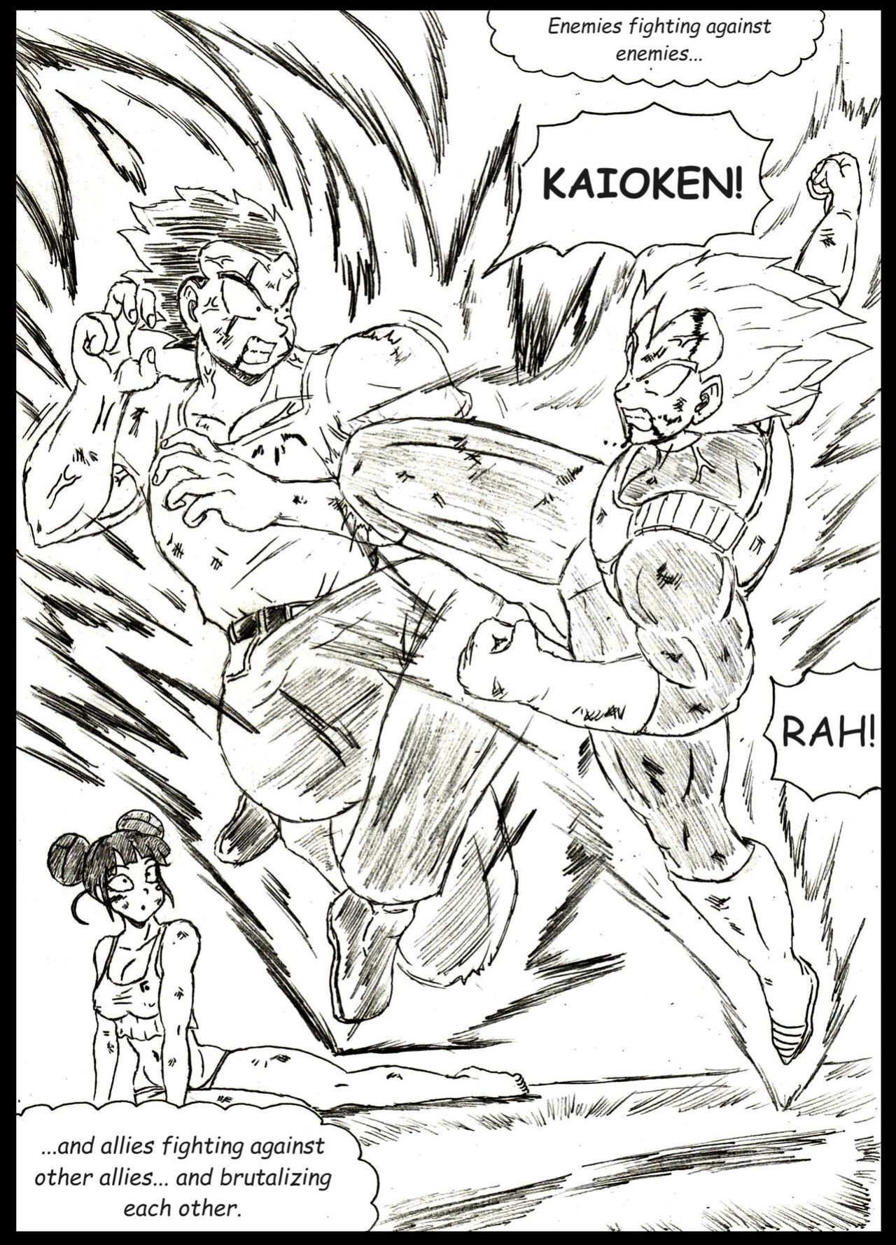 [TheWriteFiction] DRAGONBALL Z Golden Age - Chapter 10 - Contract Conquerors [COMPLETE]