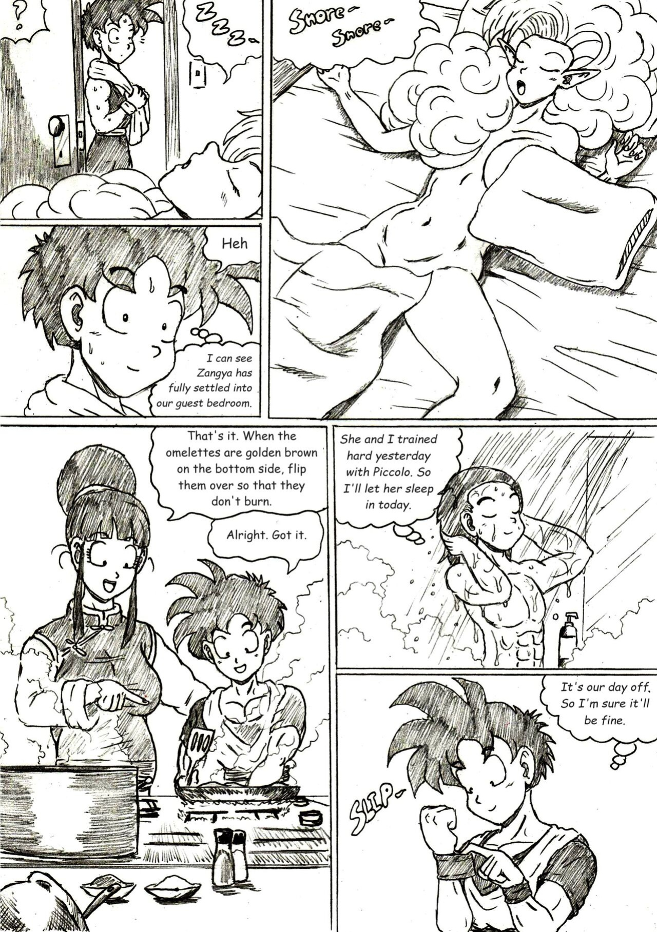 [TheWriteFiction] DRAGONBALL Z Golden Age - Chapter 10 - Contract Conquerors [COMPLETE]