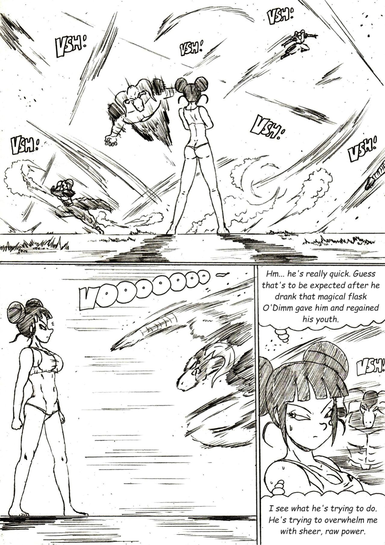 [TheWriteFiction] DRAGONBALL Z Golden Age - Chapter 10 - Contract Conquerors [COMPLETE]