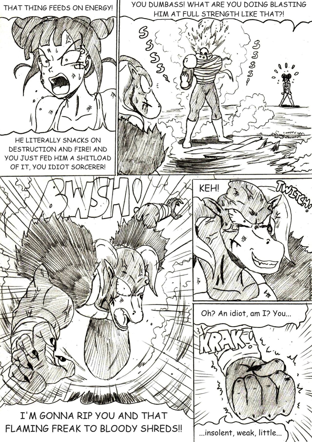 [TheWriteFiction] DRAGONBALL Z Golden Age - Chapter 10 - Contract Conquerors [COMPLETE]