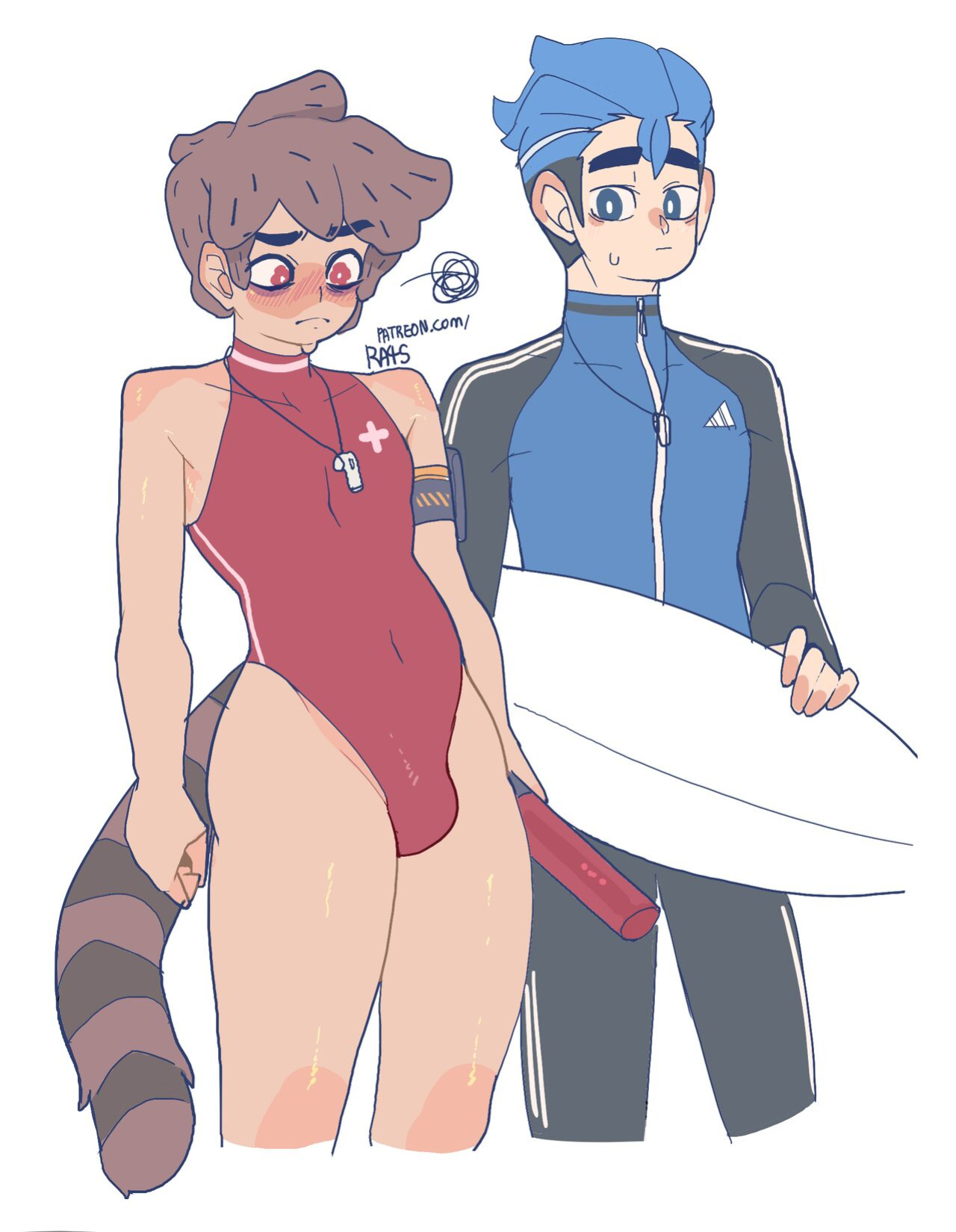 [Ra4s] Mordecai X Rigby: Gaming Night + Extras (Regular Show)