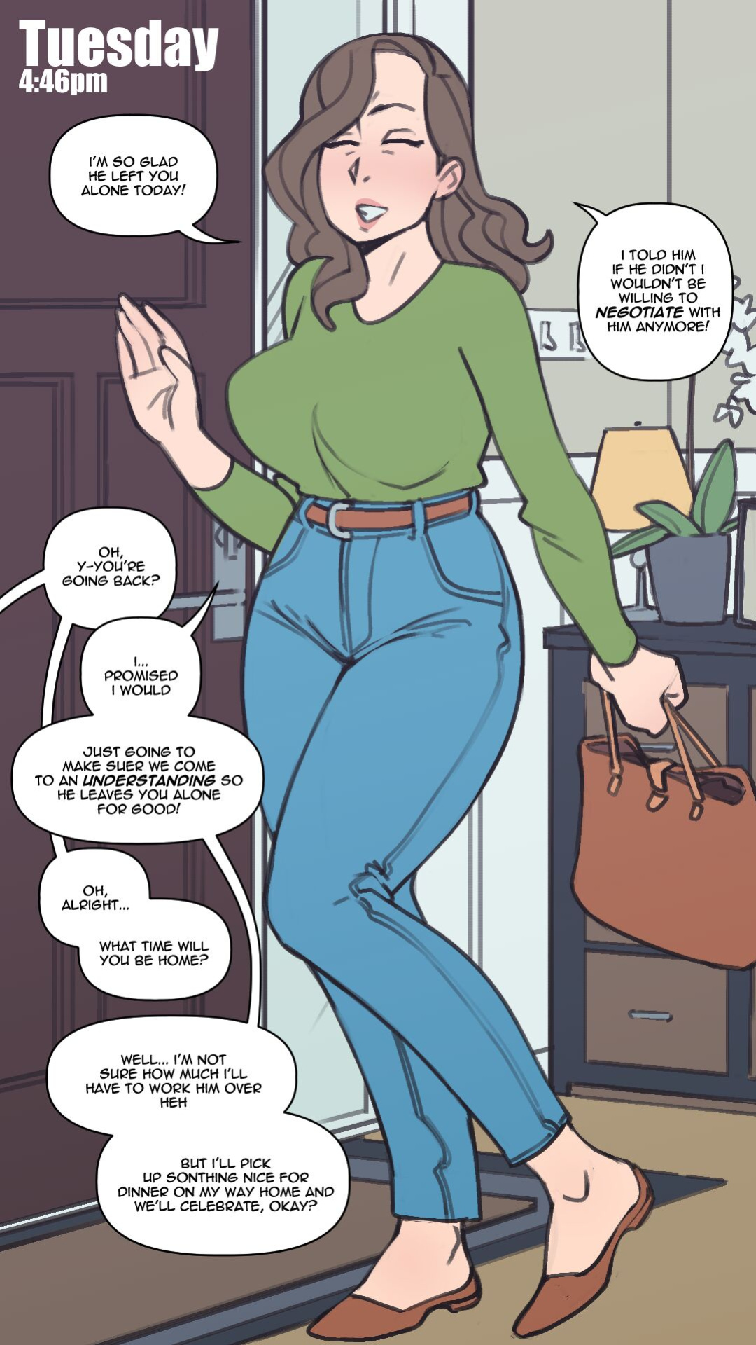 [NotEnoughMilk] Mom deals with my bully