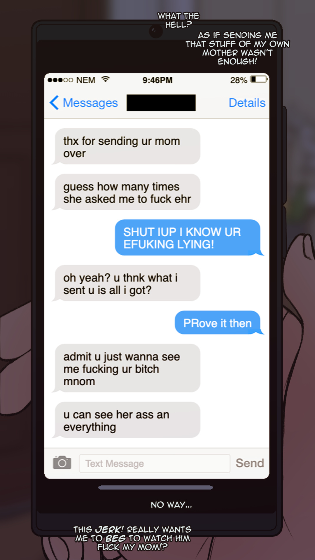 [NotEnoughMilk] Mom deals with my bully