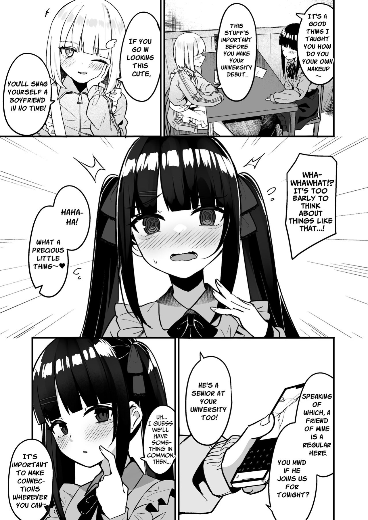 [Menbou Renpou (Menbou)] Jiraikei Joshi Debut Shitara Sokujitsu Yarichin Kuzu Otoko ni Kuwaremashita | When I Debuted As A "Jirai-kei" Girl I Was Eaten Up By A Sleazy Guy On The Same Day [ApricotJam]