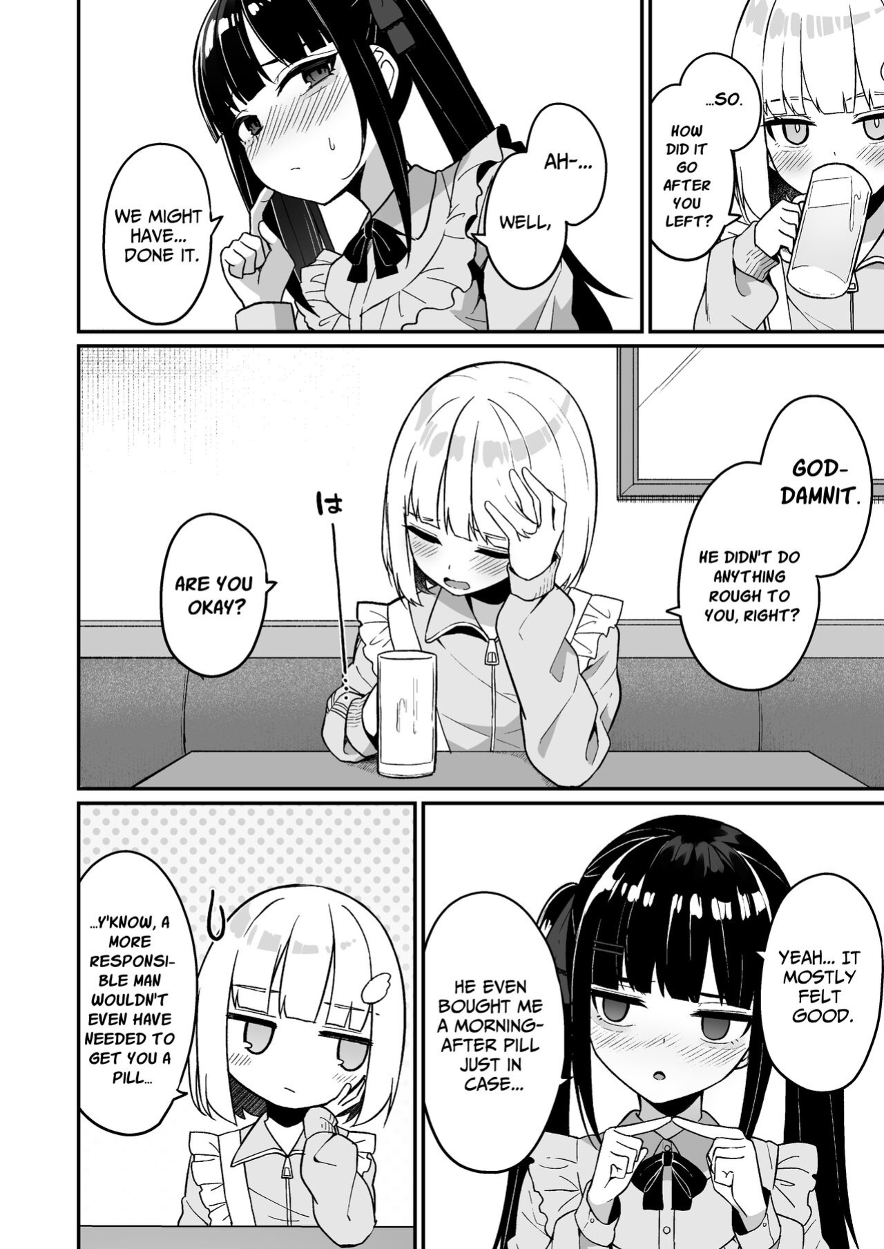 [Menbou Renpou (Menbou)] Jiraikei Joshi Debut Shitara Sokujitsu Yarichin Kuzu Otoko ni Kuwaremashita | When I Debuted As A "Jirai-kei" Girl I Was Eaten Up By A Sleazy Guy On The Same Day [ApricotJam]