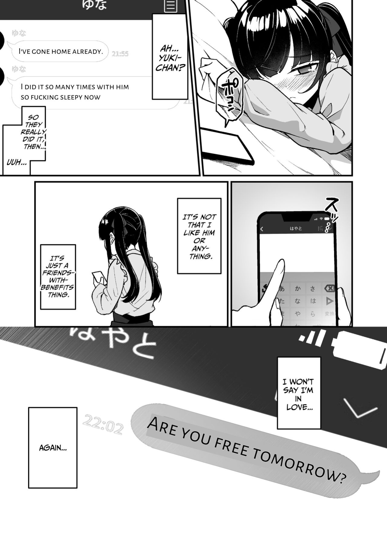 [Menbou Renpou (Menbou)] Jiraikei Joshi Debut Shitara Sokujitsu Yarichin Kuzu Otoko ni Kuwaremashita | When I Debuted As A "Jirai-kei" Girl I Was Eaten Up By A Sleazy Guy On The Same Day [ApricotJam]