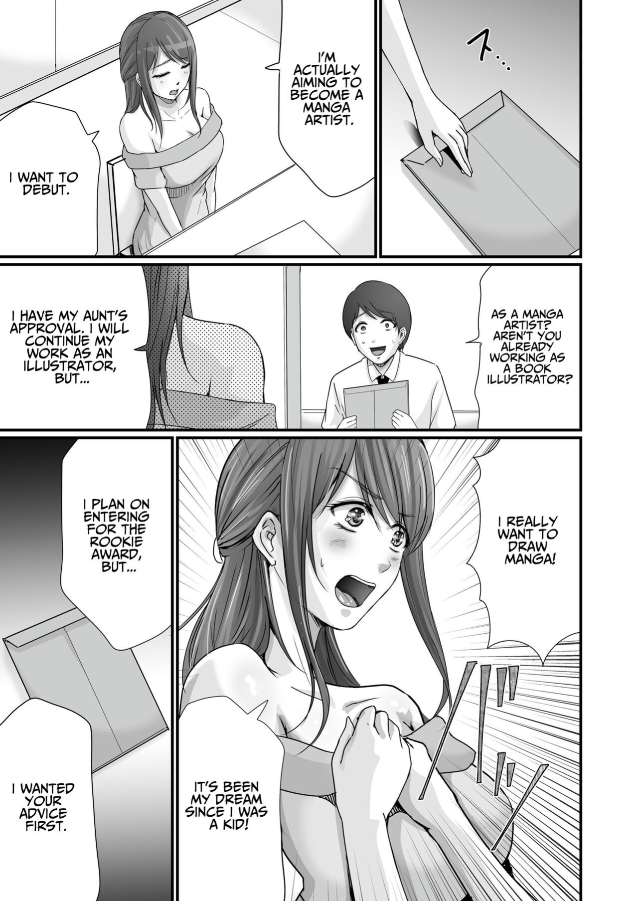 [Seika Kairaku Shoten (Eltoria, Kawahara Keito, Aoi Sena)] Kyonyuu Bijin no Tensai Mangaka to Yari Houdai no Dream Life 〜Black Henshuubu no Ore ga Nariagatta Houhou〜 | Dreamy Fucklife with a Busty & Brilliant Manga Artist Babe [spaceMoose]