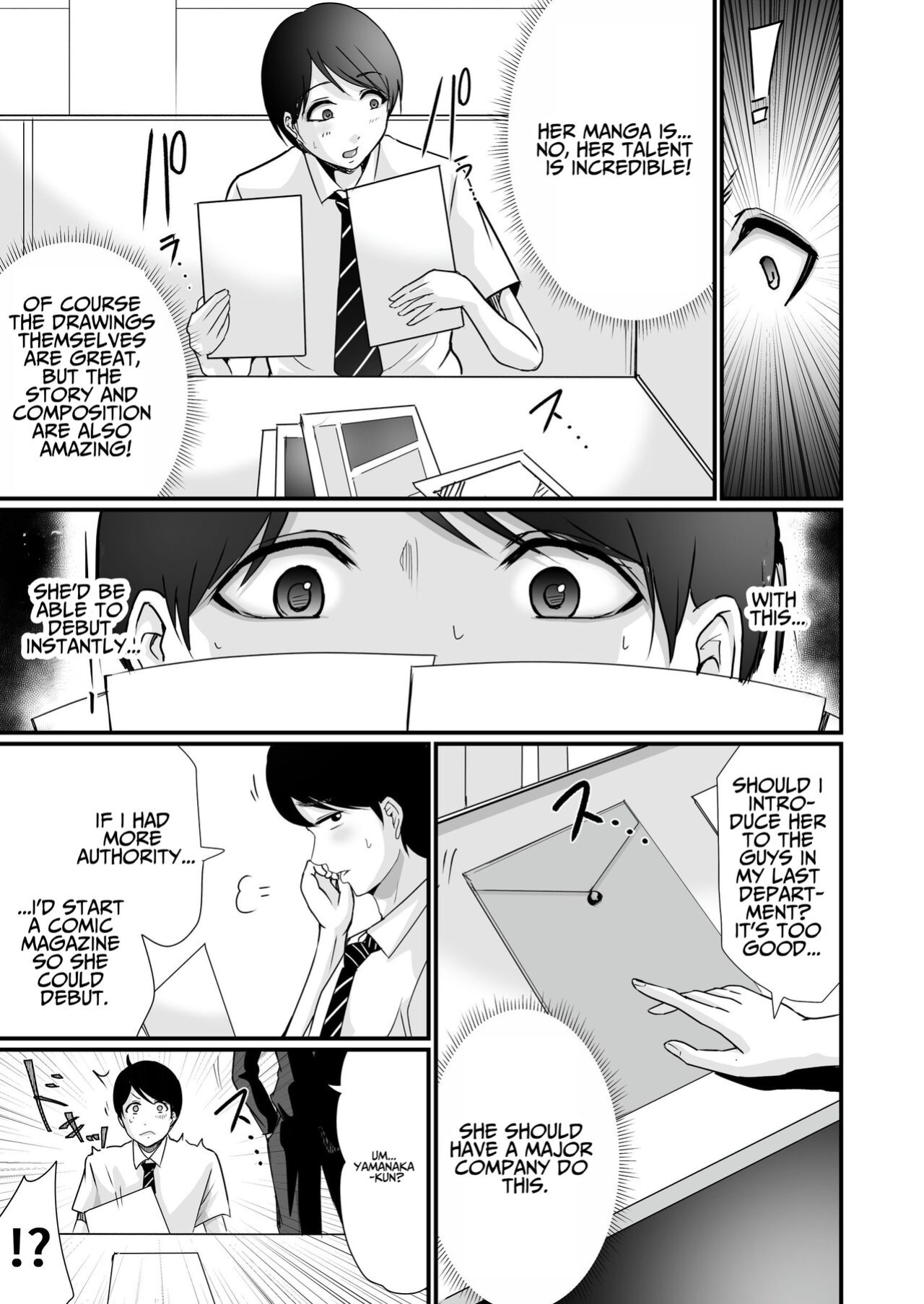 [Seika Kairaku Shoten (Eltoria, Kawahara Keito, Aoi Sena)] Kyonyuu Bijin no Tensai Mangaka to Yari Houdai no Dream Life 〜Black Henshuubu no Ore ga Nariagatta Houhou〜 | Dreamy Fucklife with a Busty & Brilliant Manga Artist Babe [spaceMoose]