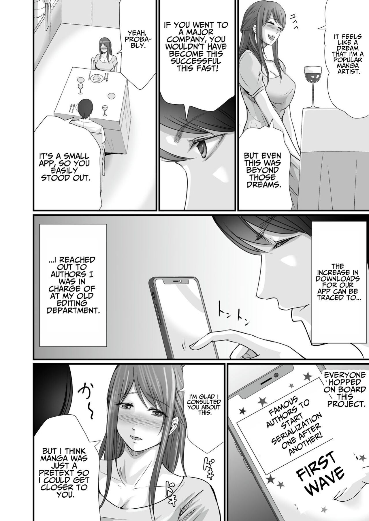 [Seika Kairaku Shoten (Eltoria, Kawahara Keito, Aoi Sena)] Kyonyuu Bijin no Tensai Mangaka to Yari Houdai no Dream Life 〜Black Henshuubu no Ore ga Nariagatta Houhou〜 | Dreamy Fucklife with a Busty & Brilliant Manga Artist Babe [spaceMoose]