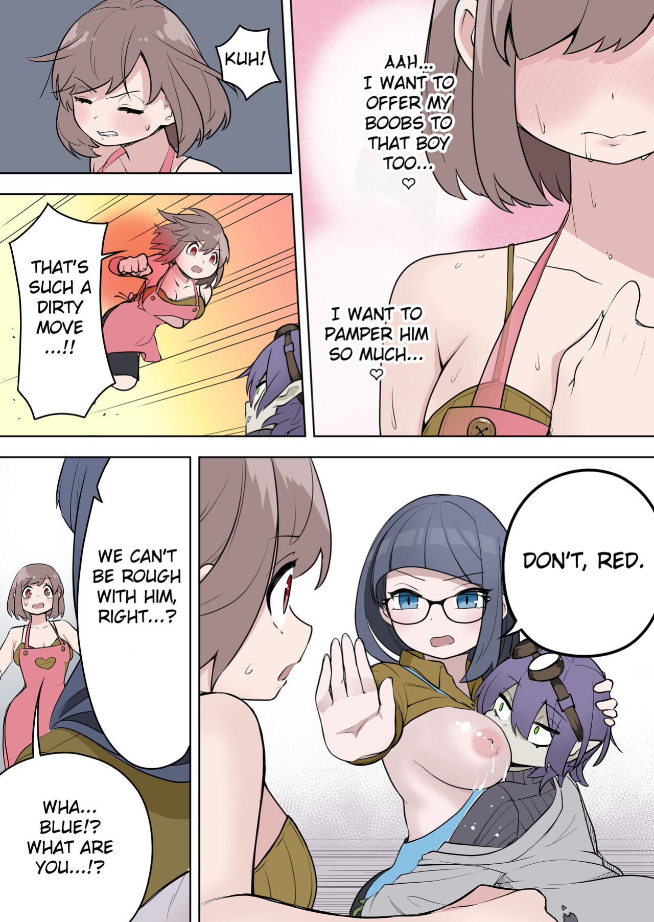 [Zakuro Saihouten (Ahoge Kinoko, Kikkomuhito)] Saikyou Hero TS Mama Ochi ~Bosei ni wa Katenakkata yo~ [Fated Circle]