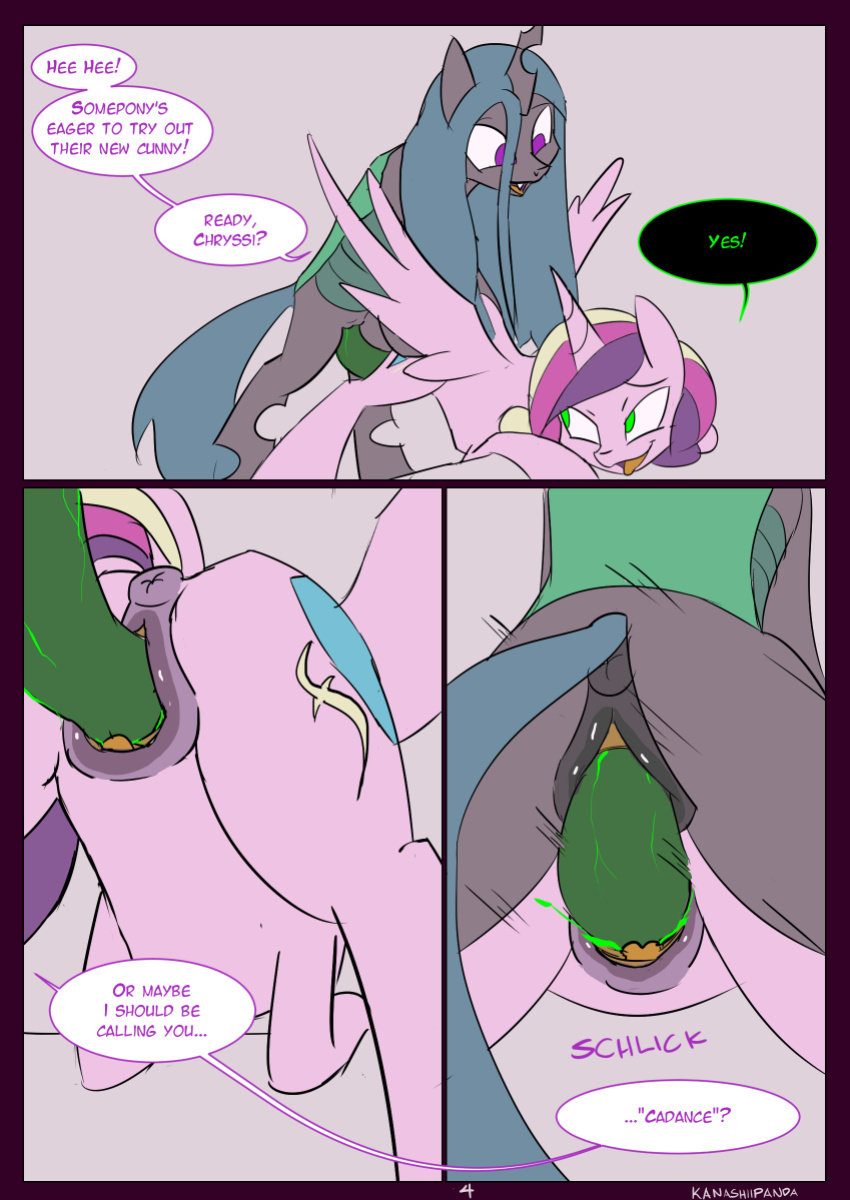 [Kanashiipanda] Royal Research: Body Swap (My Litte Pony: Friendship is Magic)
