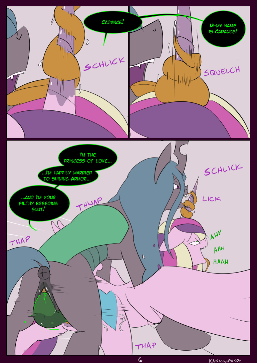 [Kanashiipanda] Royal Research: Body Swap (My Litte Pony: Friendship is Magic)