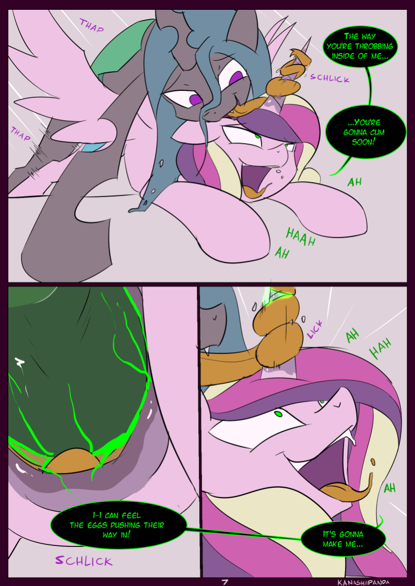 [Kanashiipanda] Royal Research: Body Swap (My Litte Pony: Friendship is Magic)