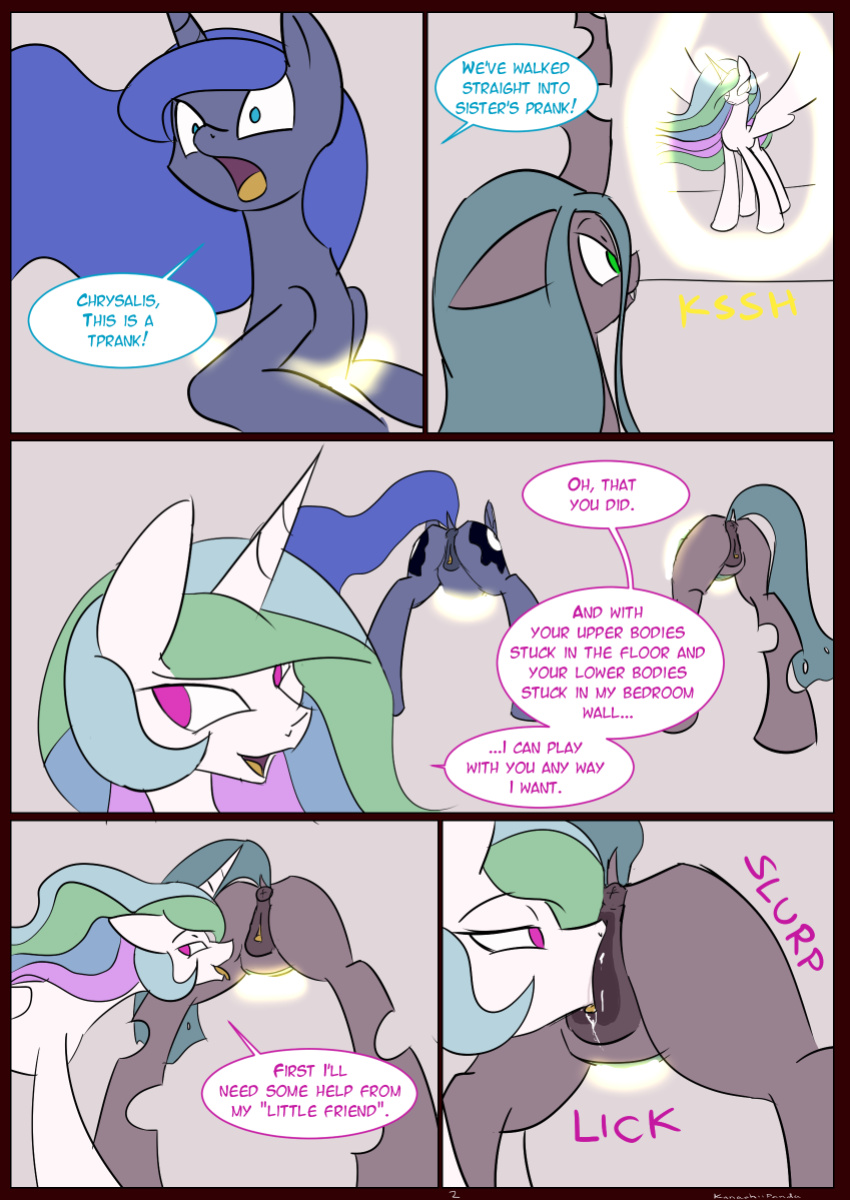 [Kanashiipanda] Royal Prank War: Portals (My Little Pony: Friendship is Magic)