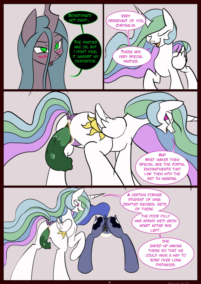 [Kanashiipanda] Royal Prank War: Portals (My Little Pony: Friendship is Magic)