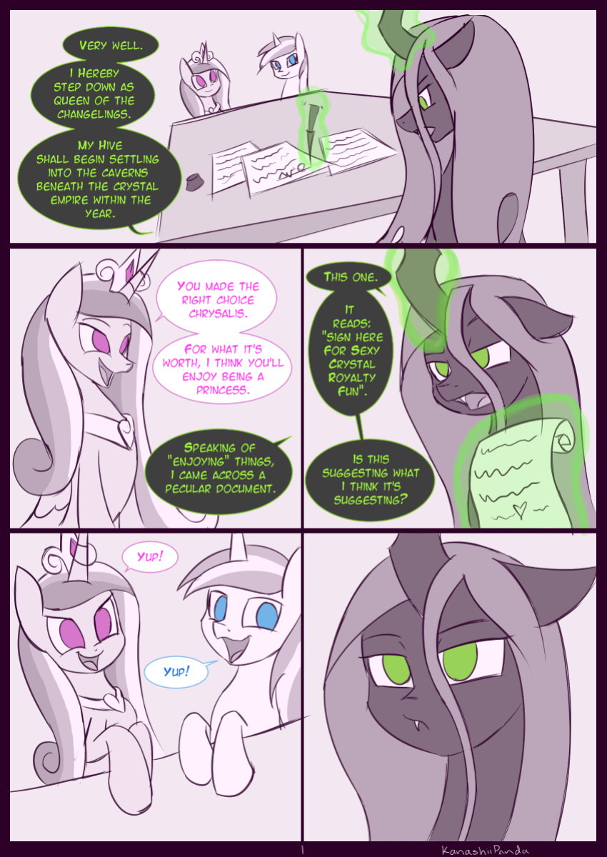 [Kanashiipanda] Royal Agreements (My Little Pony: Friendship is Magic)