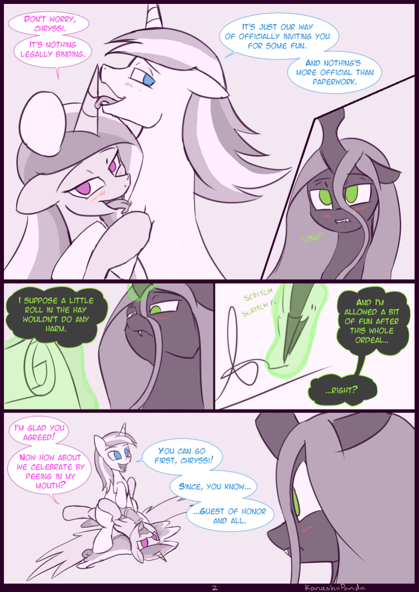 [Kanashiipanda] Royal Agreements (My Little Pony: Friendship is Magic)