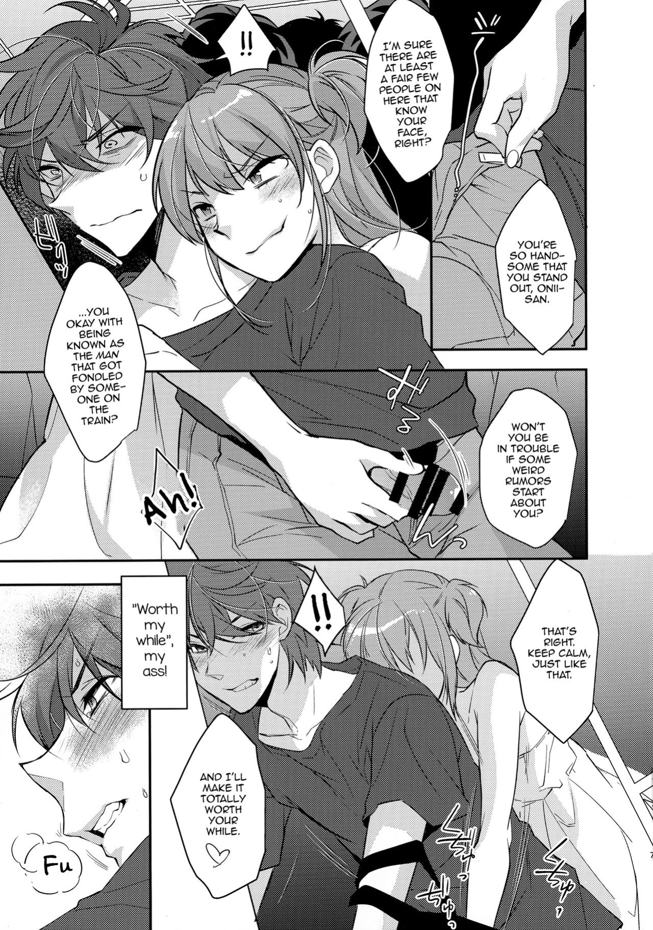 (C90) [Ash wing (Makuro)] Chikan Josou Danshi x Ore!? [mysterymeat3]