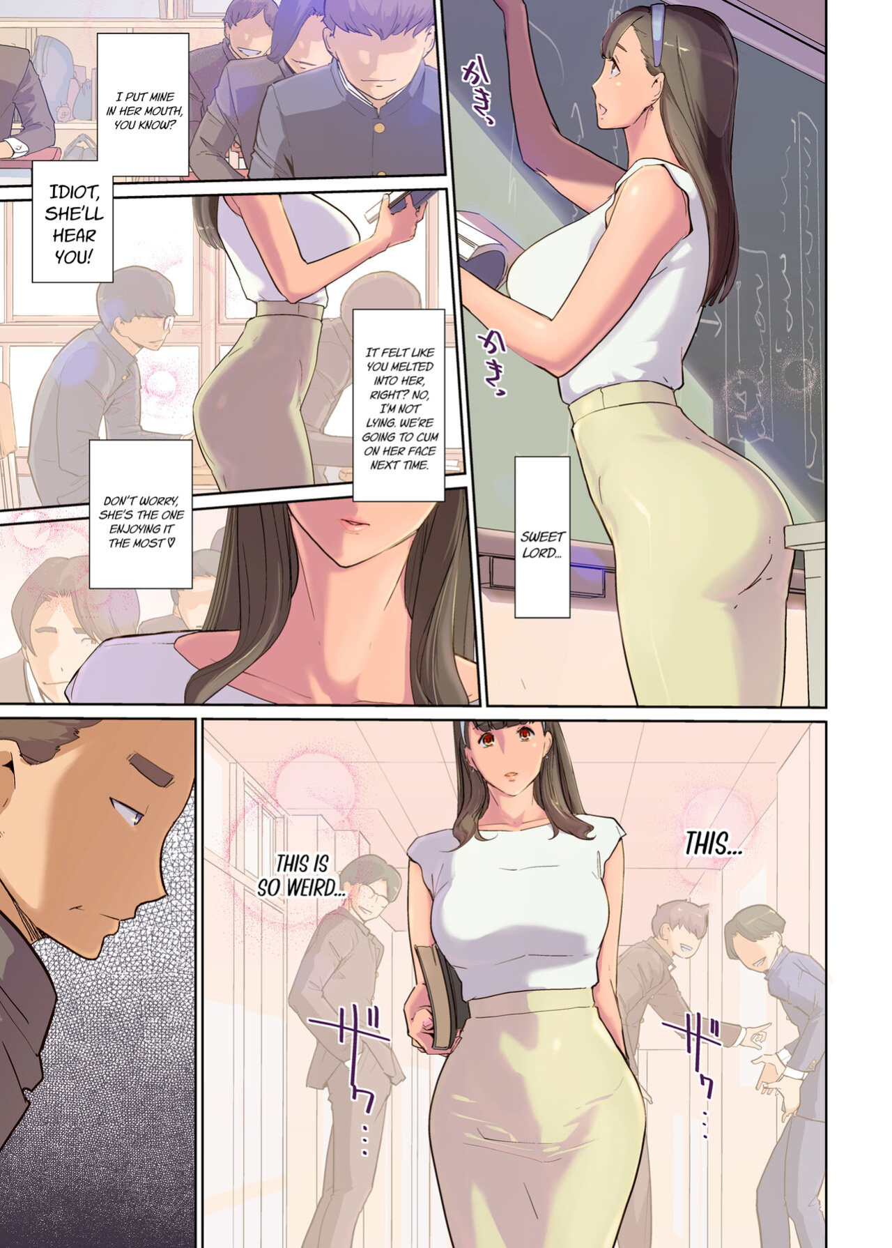 [C.N.P (clone Ningen)] SEX to Kyoushitsu to Danshi Seito to Onna Kyoushi [Kinsei Translations]