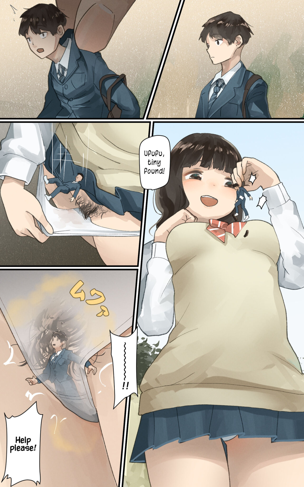 [Welt] Vibe ni Sareru Kobito | Tiny Used as a Vibrator