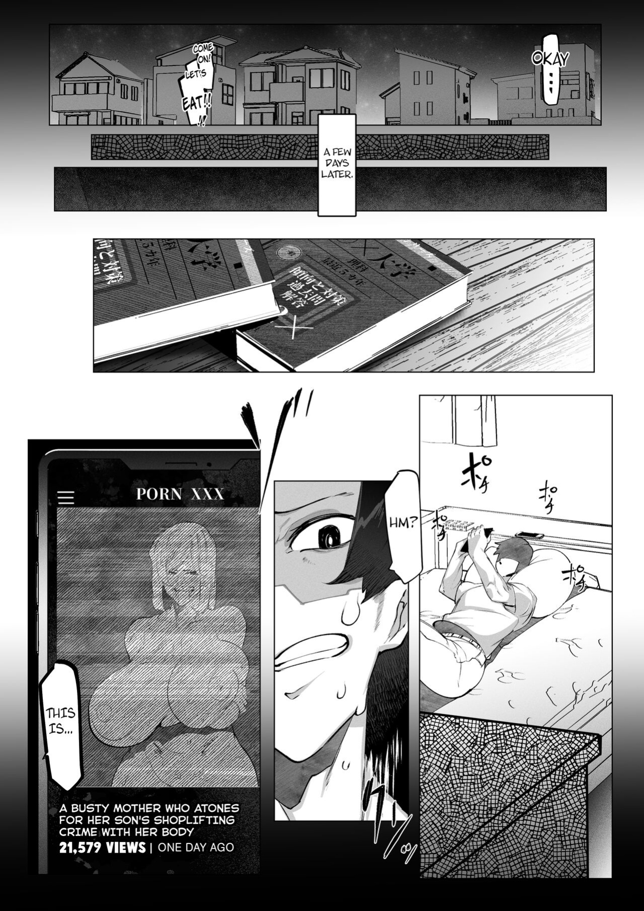 [Pyaropashimu (Mr.Way)] Manbiki Shita Ore no Kawari ni Haha ga Zenra Dogeza | My mother apologized in the nude while prostrating herself for my shoplifting crime
