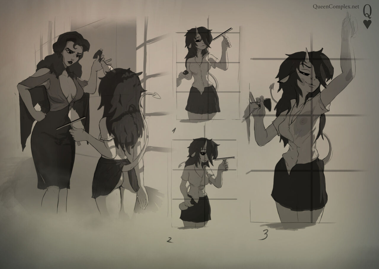 [QueenComplex] Estate of the Late - concept sketches