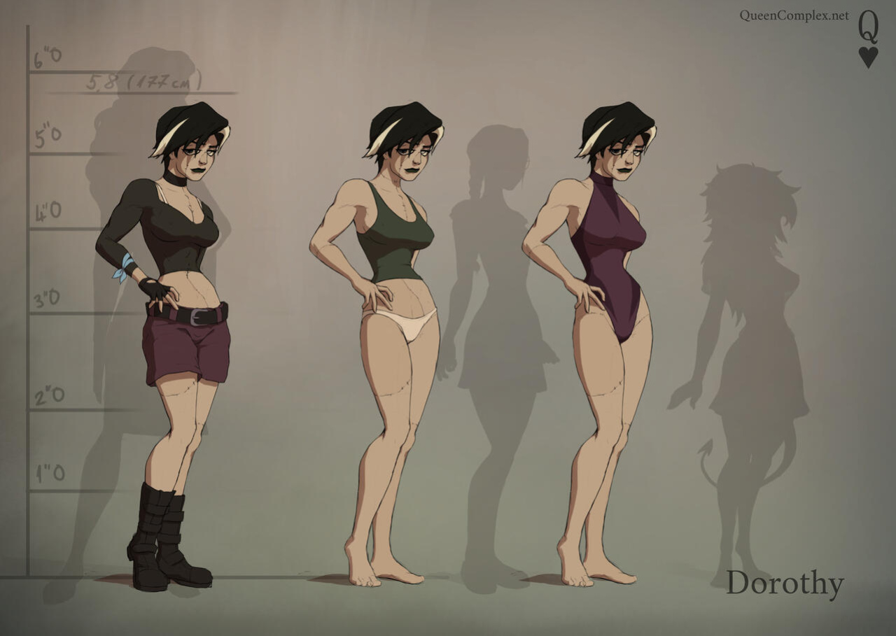 [QueenComplex] Estate of the Late - concept sketches