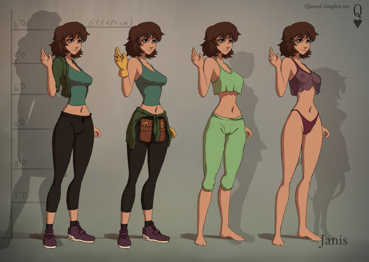[QueenComplex] Estate of the Late - concept sketches