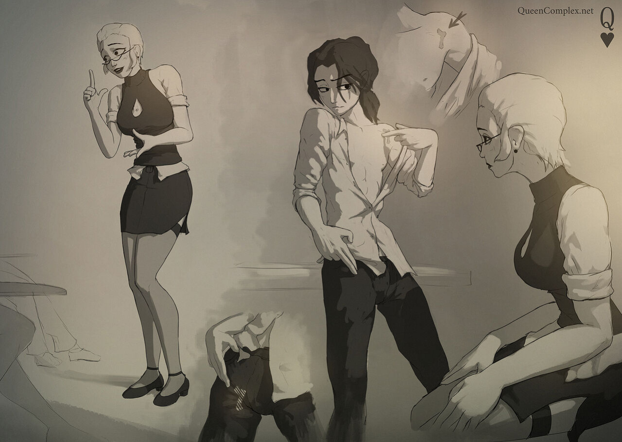[QueenComplex] Estate of the Late - concept sketches