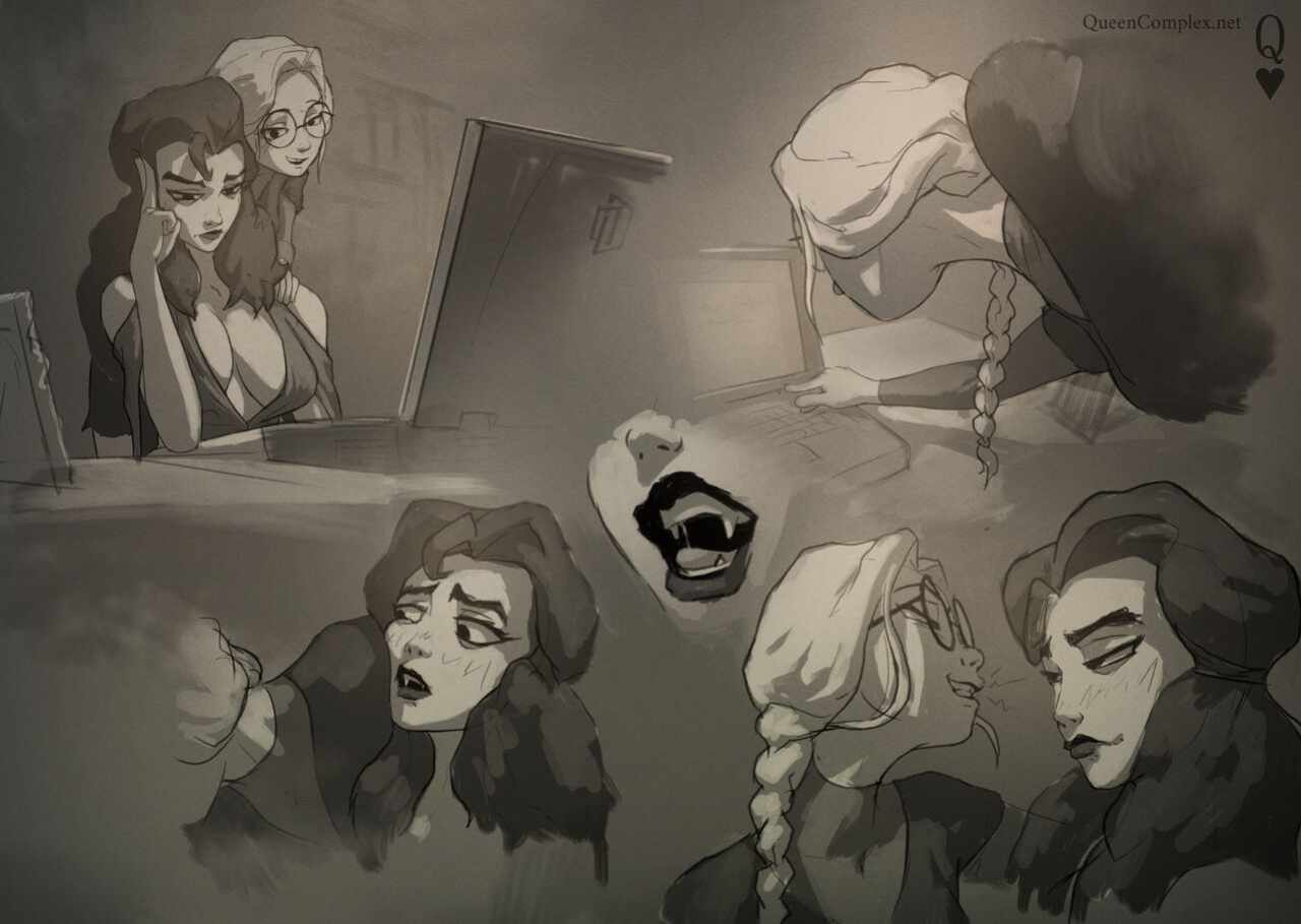 [QueenComplex] Estate of the Late - concept sketches