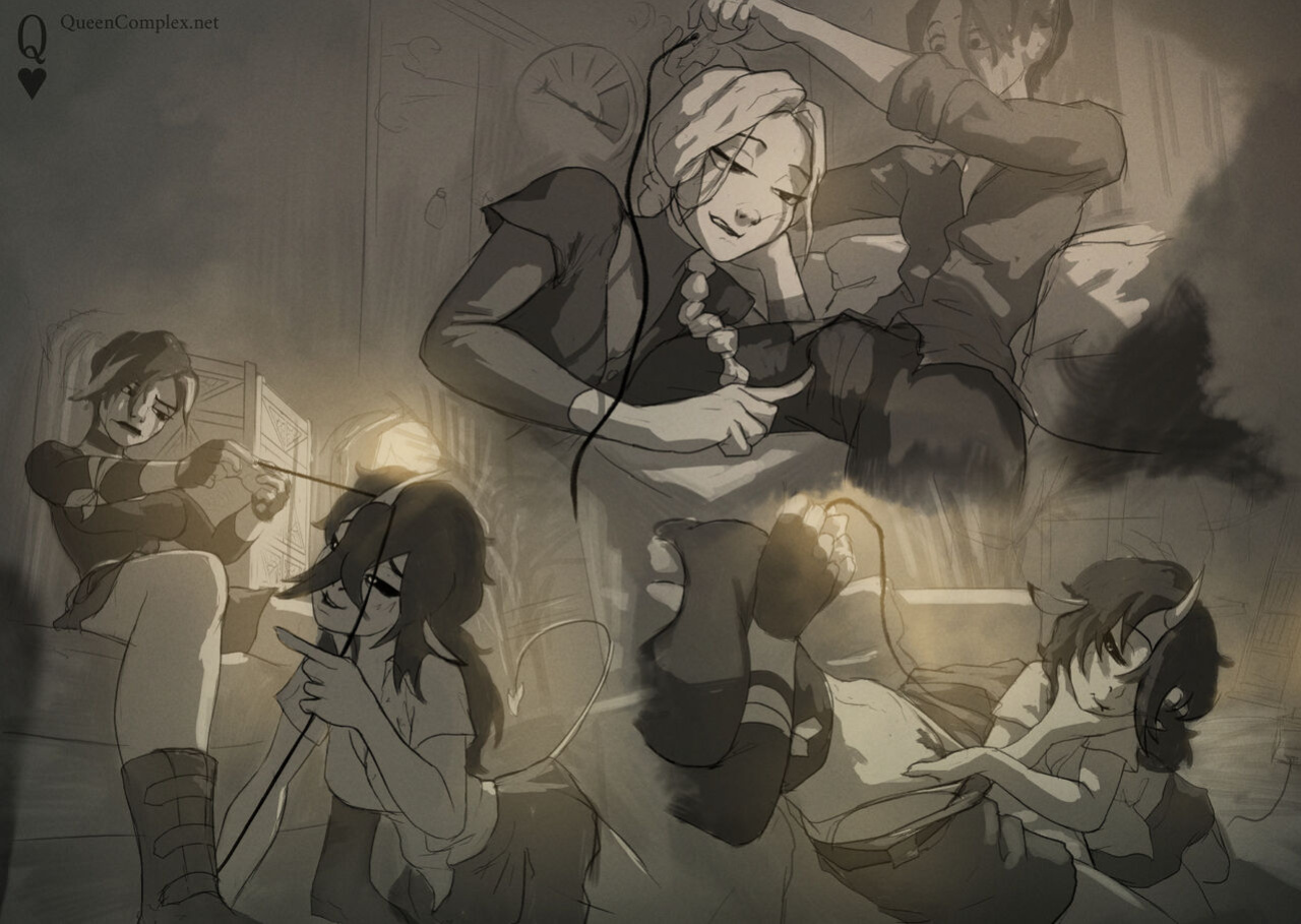[QueenComplex] Estate of the Late - concept sketches