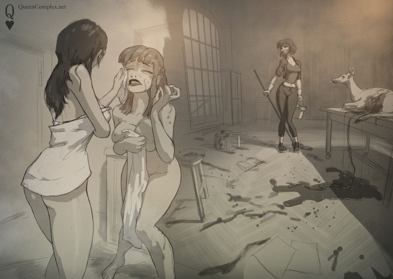 [QueenComplex] Estate of the Late - concept sketches