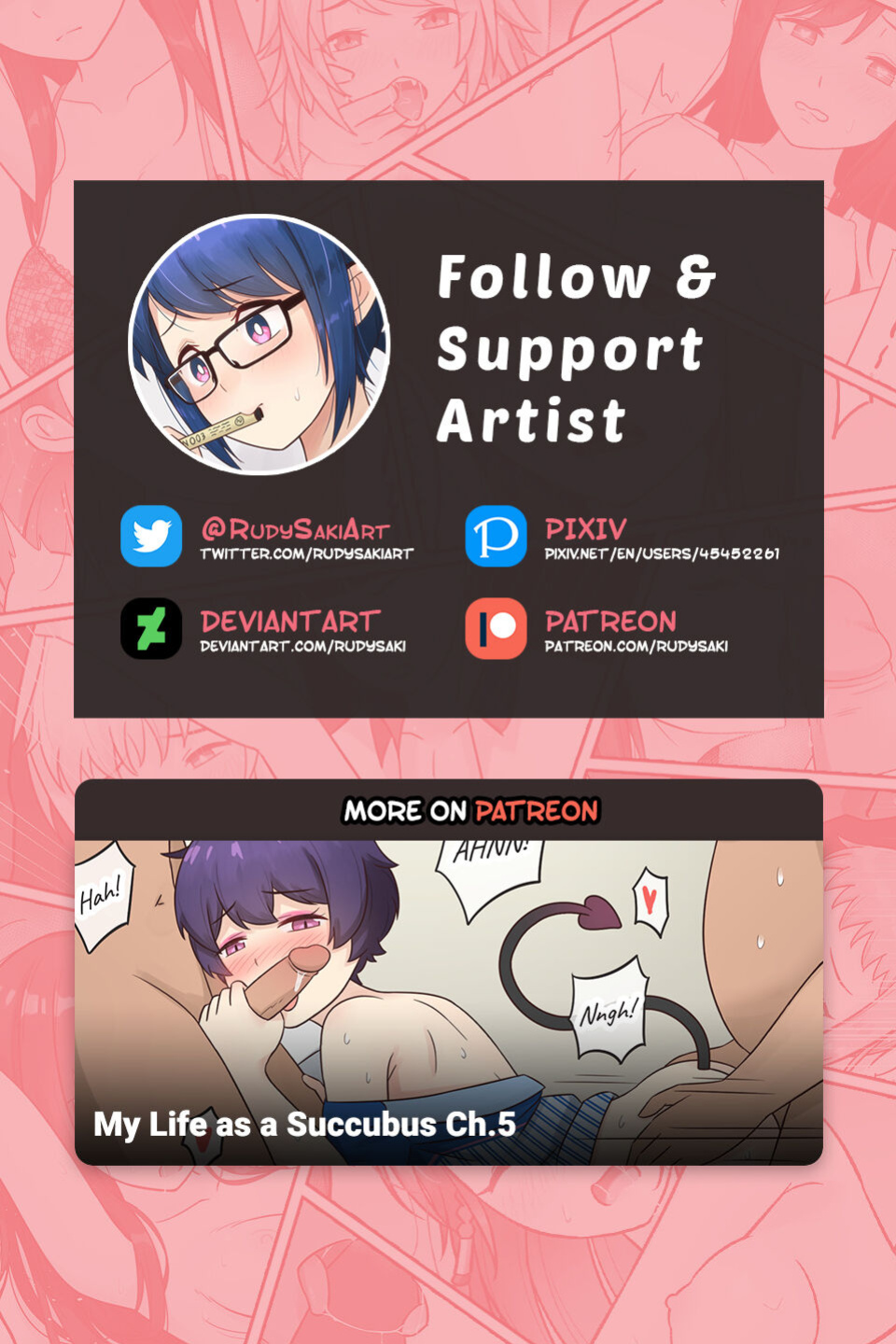 [RudySaki] My Life as a Succubus Ch.4