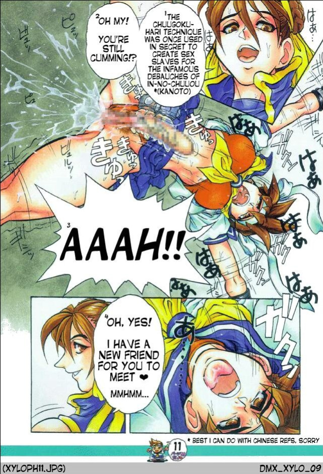 (C50) [Escargot Club (Juubaori Mashumaro)] XYLOPHONE (Street Fighter)
